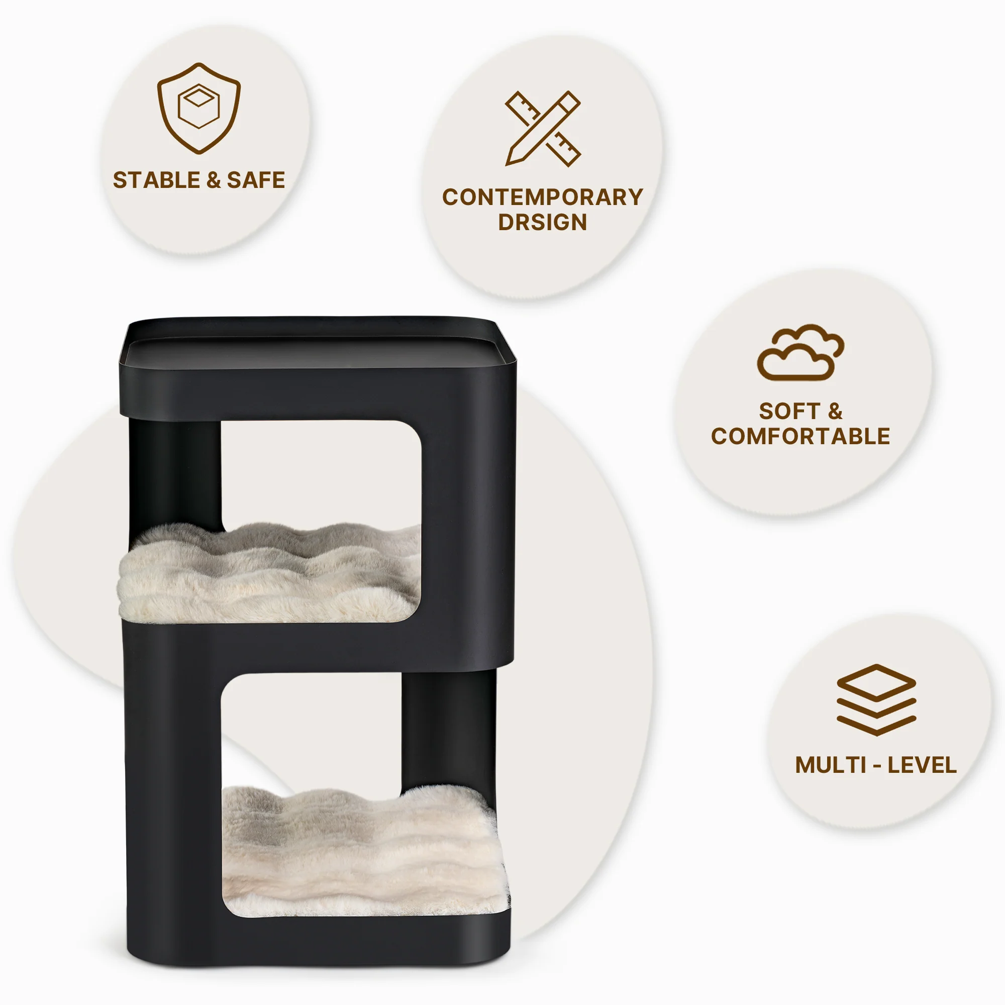 3-Tier Cat Tower & Side Table - Image 6