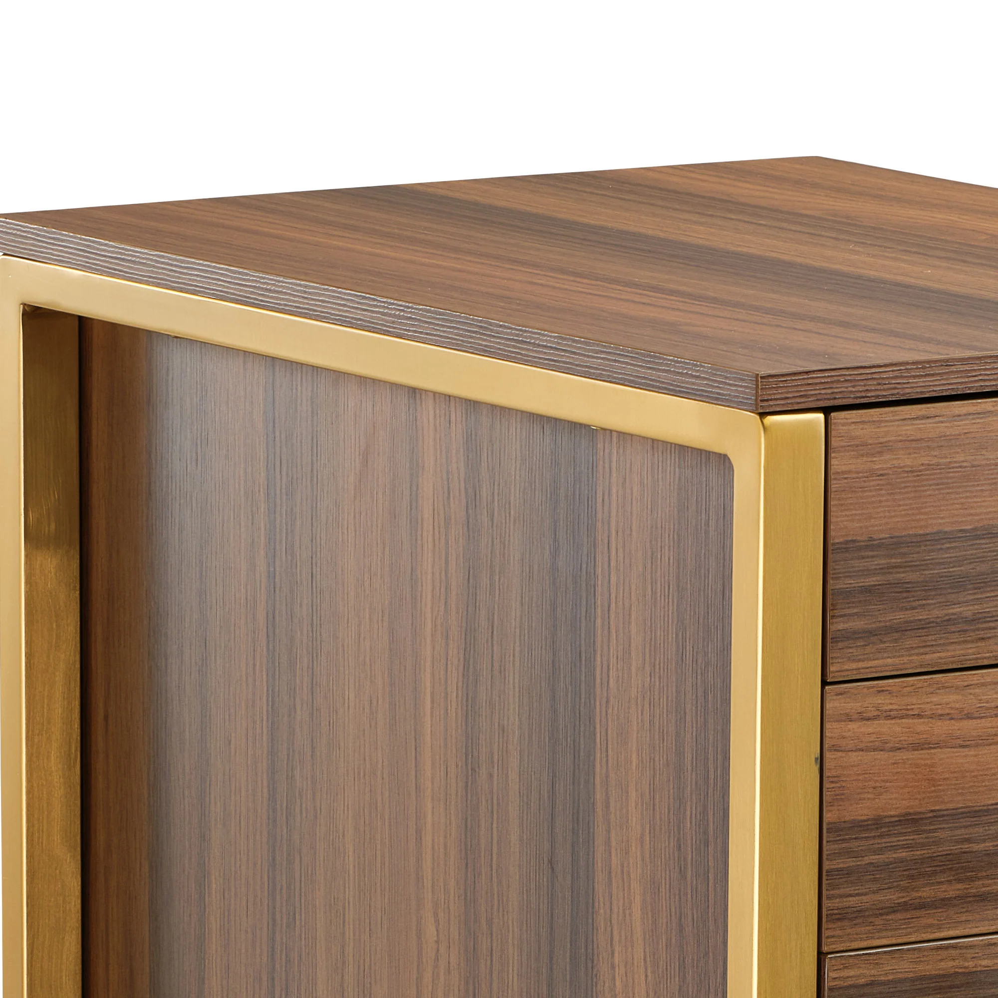 28" File Storage Cabinet With Office Four-Drawers, Walnut - Image 7