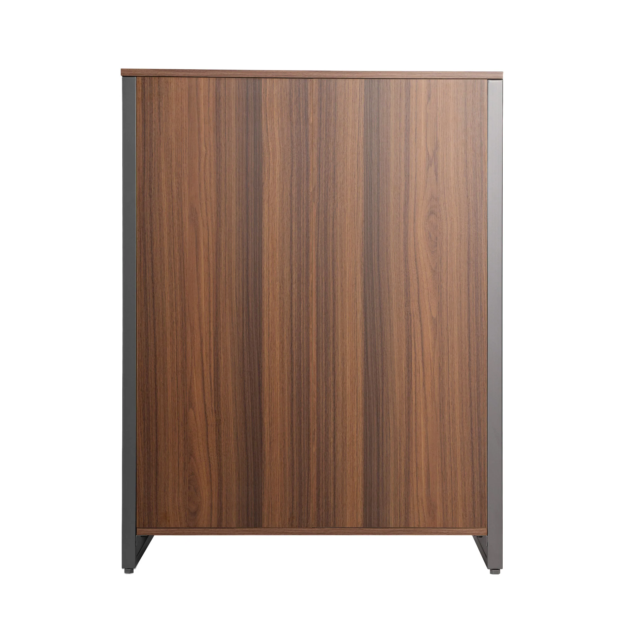 42" Chest 5-Drawers Dresser Accent Cabinet Walnut - Image 9