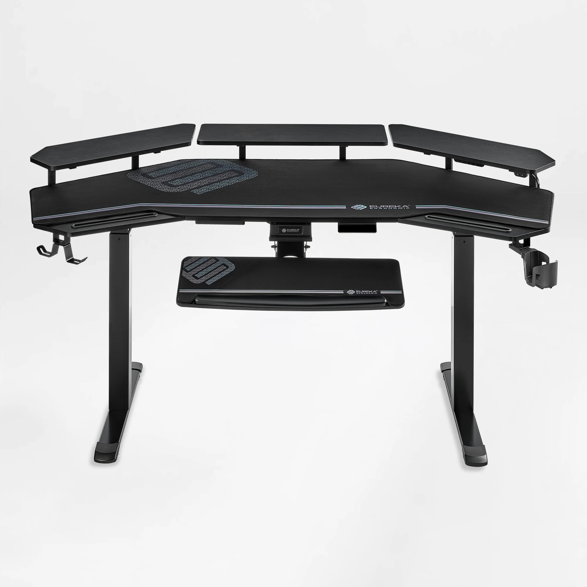 Aero Pro Wing-Shaped Standing Desk (72"x23") - Image 11