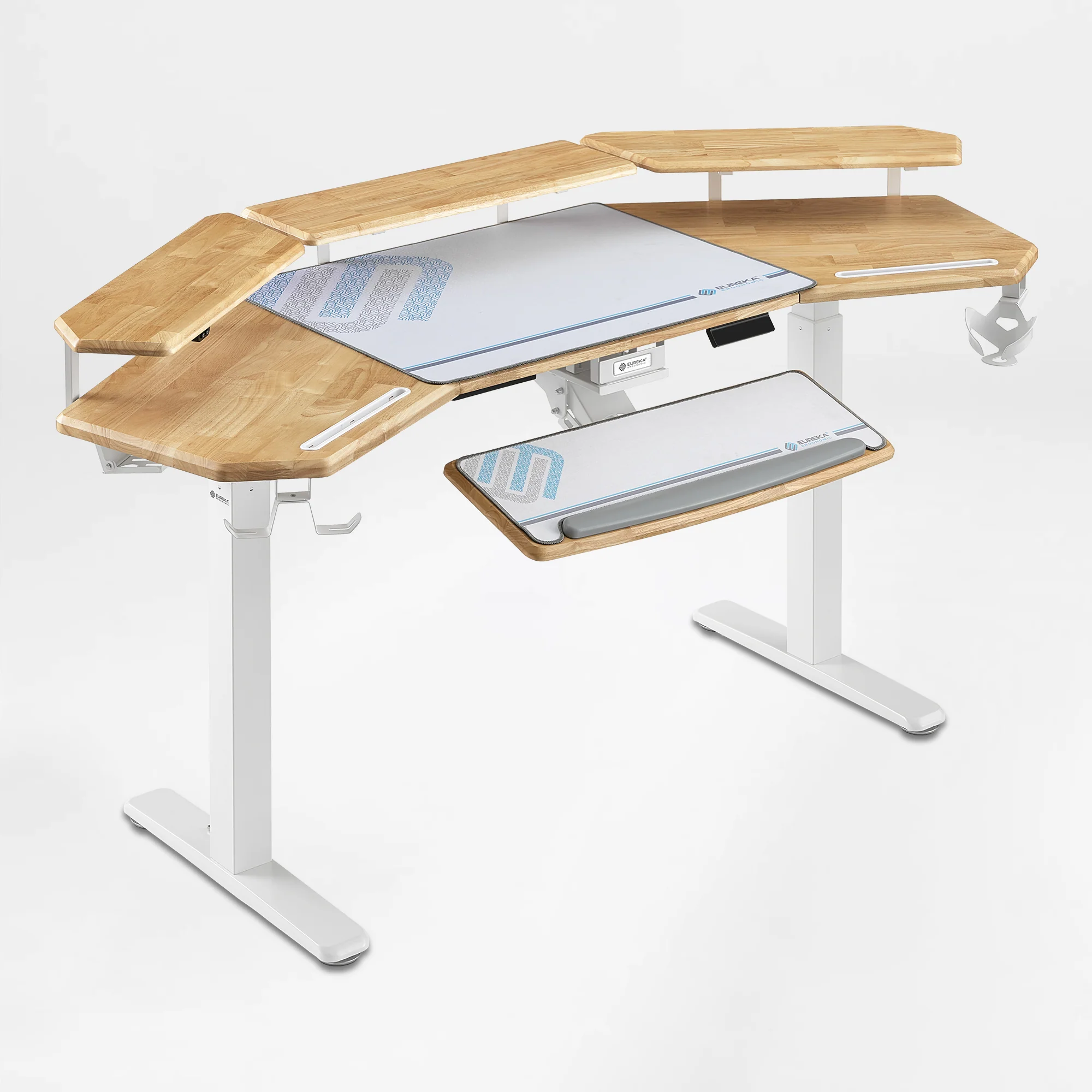 Aero Pro Wing-Shaped Standing Desk (72"x23") - Image 49