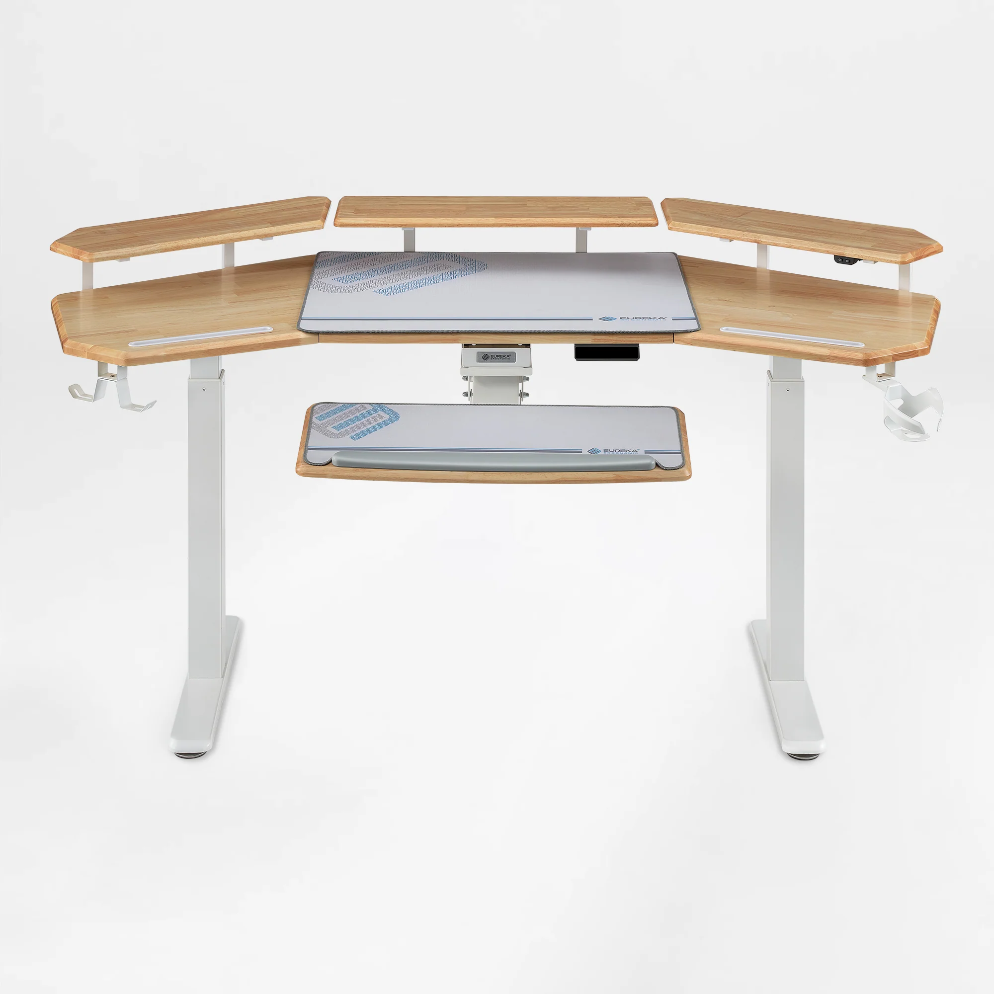 Aero Pro Wing-Shaped Standing Desk (72"x23") - Image 55