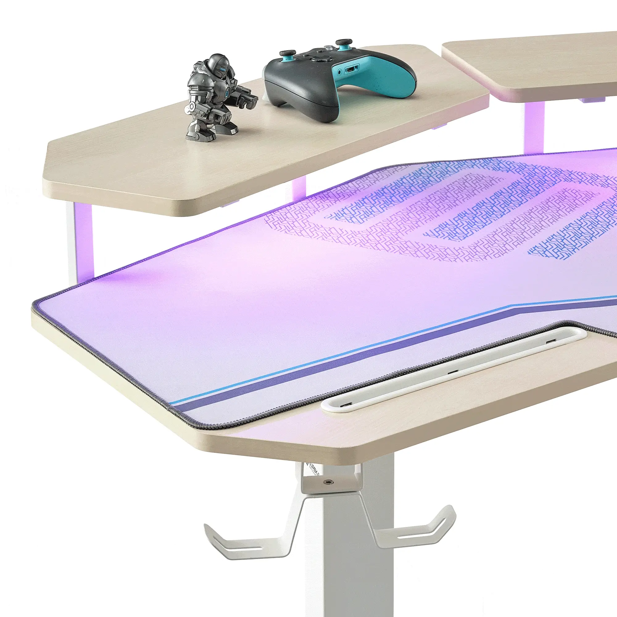 Aero Pro Wing Shaped Standing Desk (63"x23") - Image 20