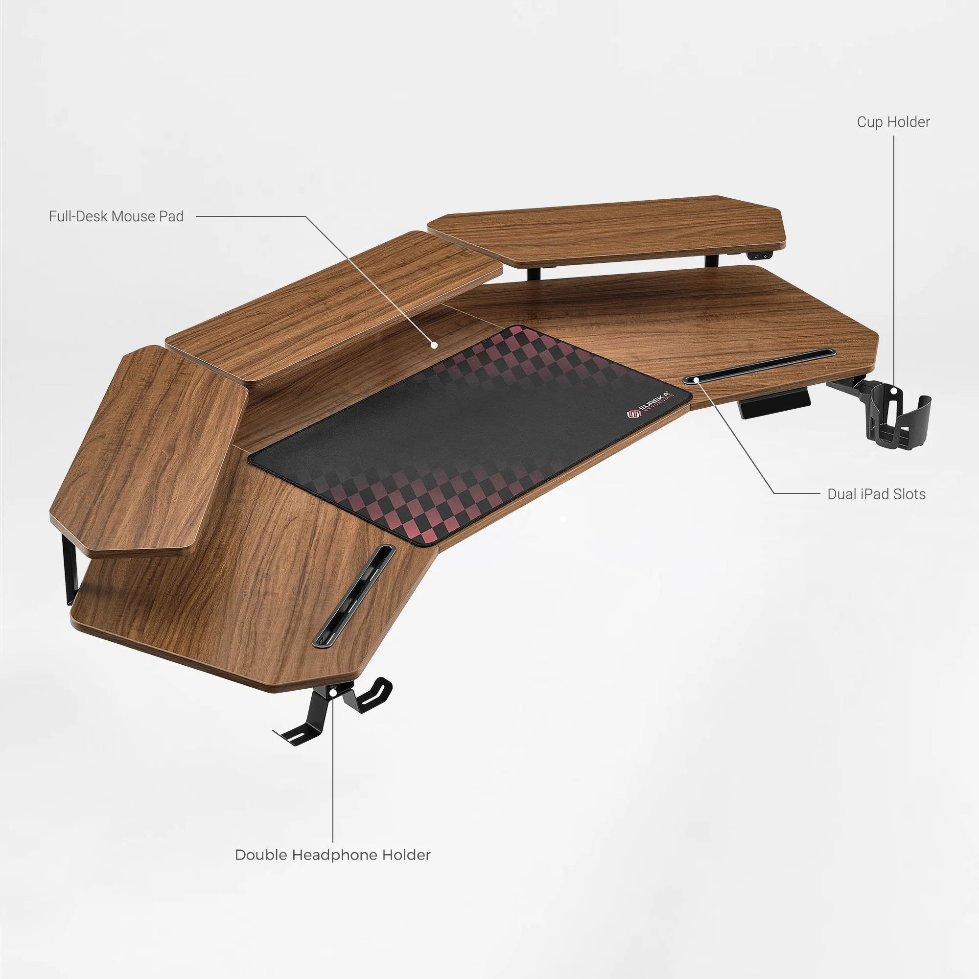 Aero Pro Wing Shaped Standing Desk (63"x23") - Image 29