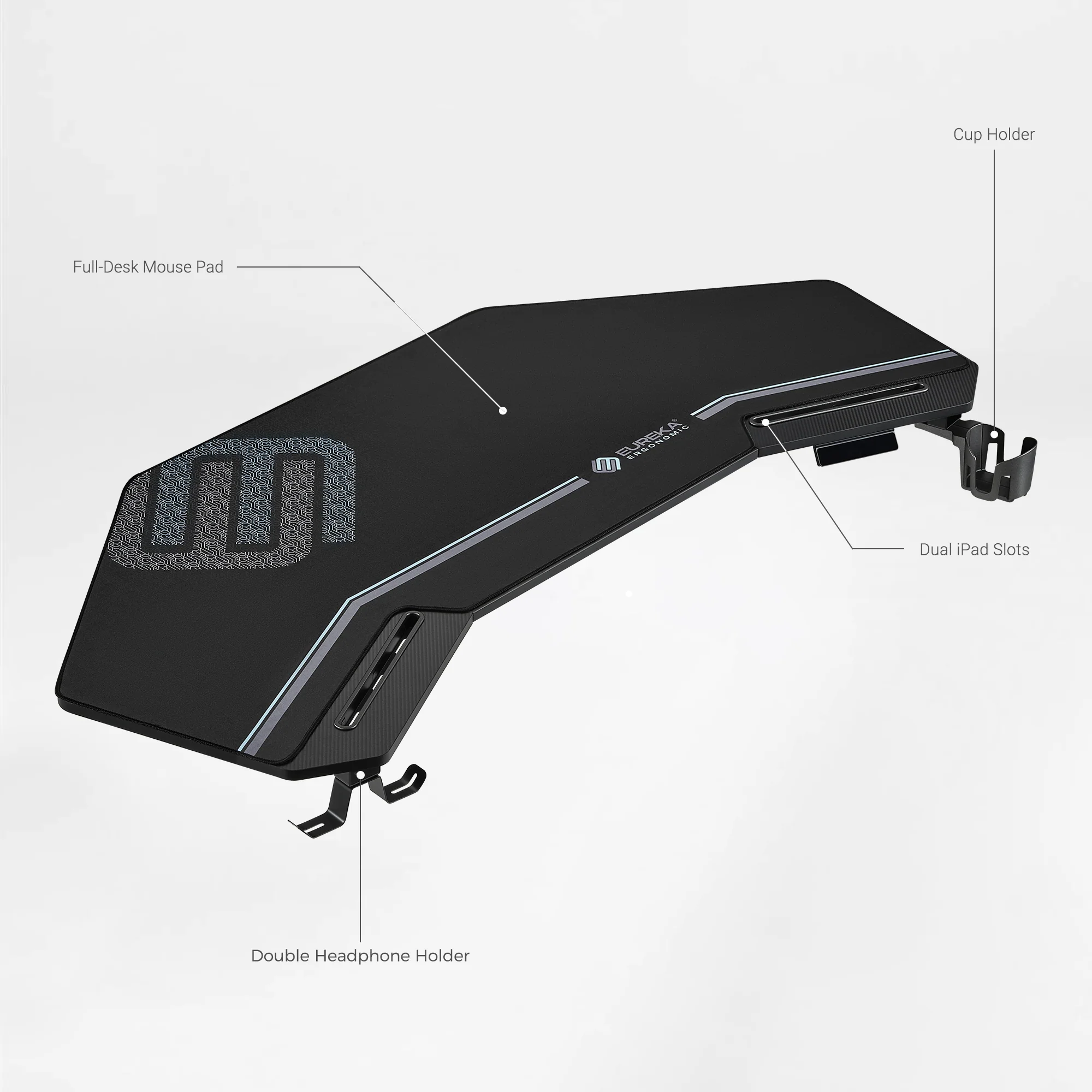 Aero Pro Wing Shaped Standing Desk (63"x23") - Image 40