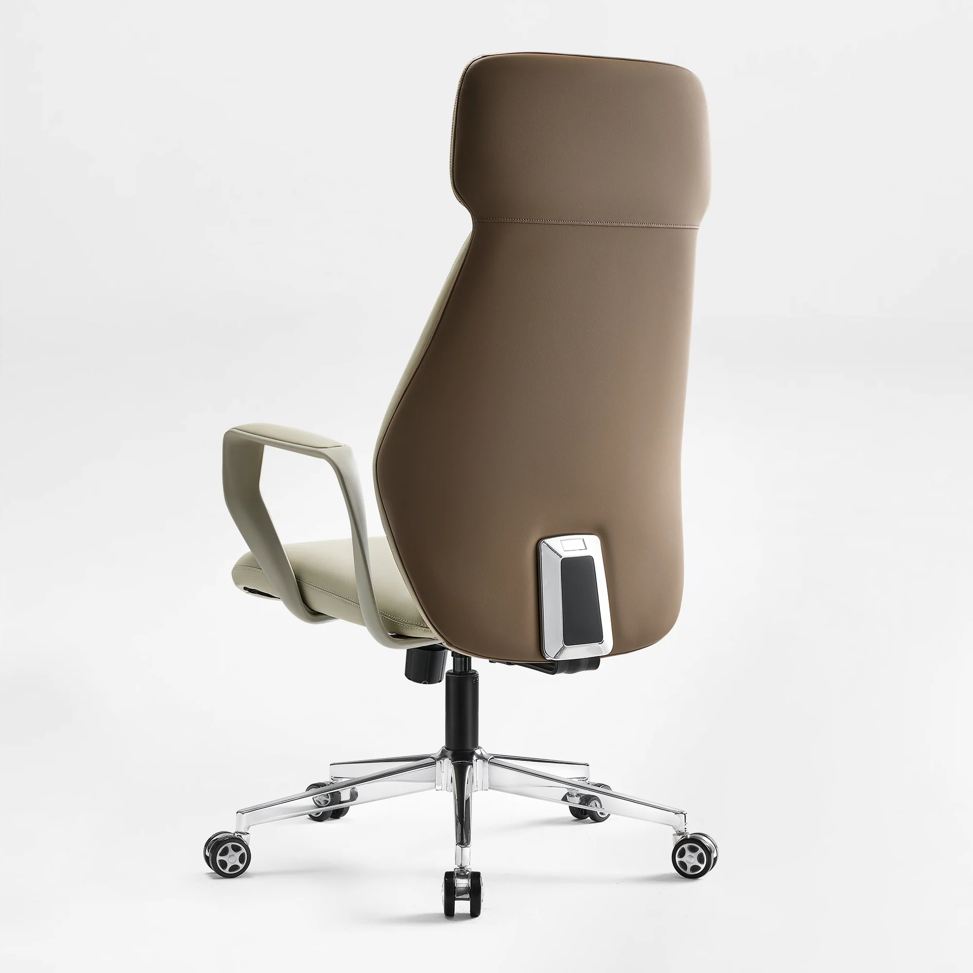 [Coming Soon]Aric, Faux Leather Executive Office Chair - Image 3