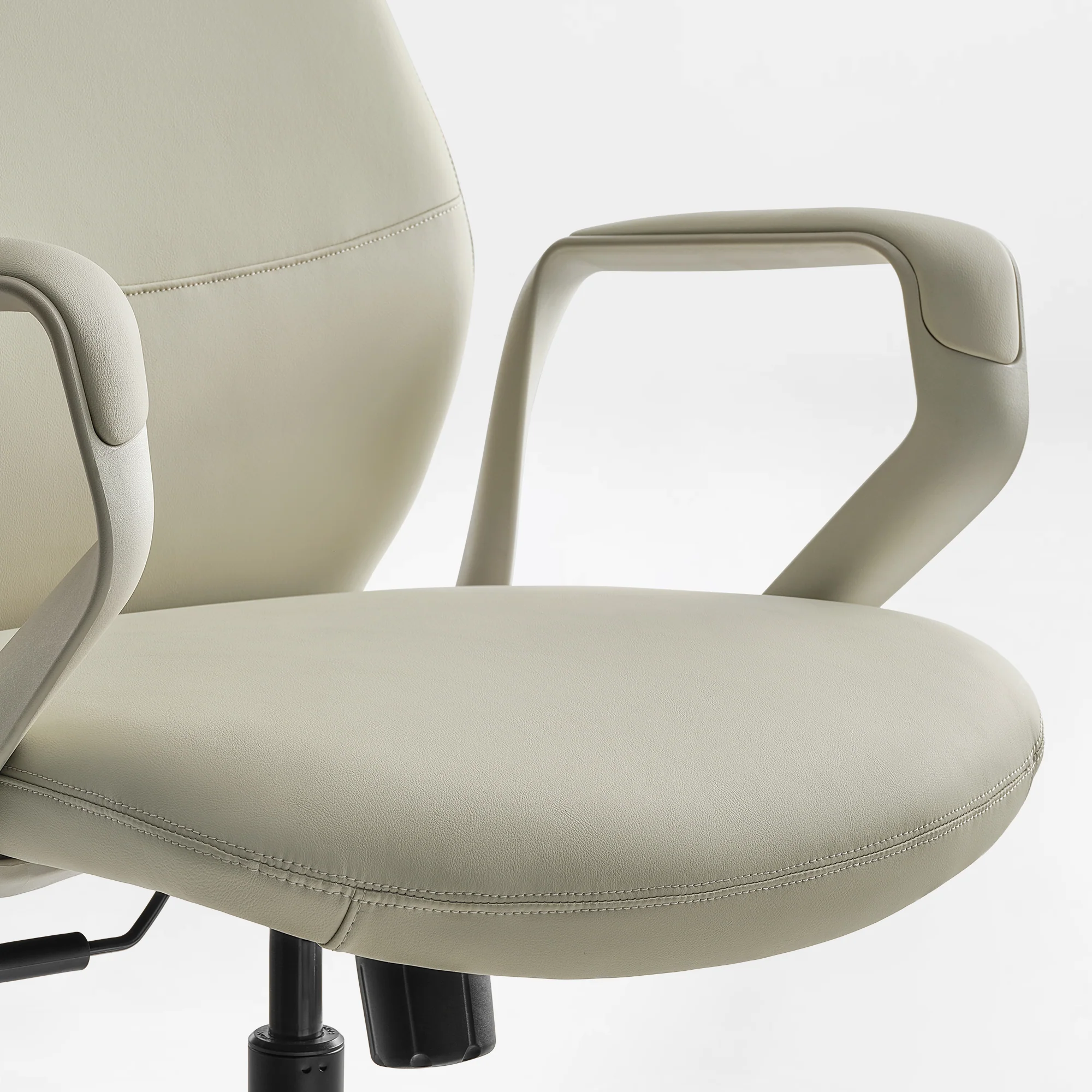 [Coming Soon]Aric, Faux Leather Executive Office Chair - Image 9