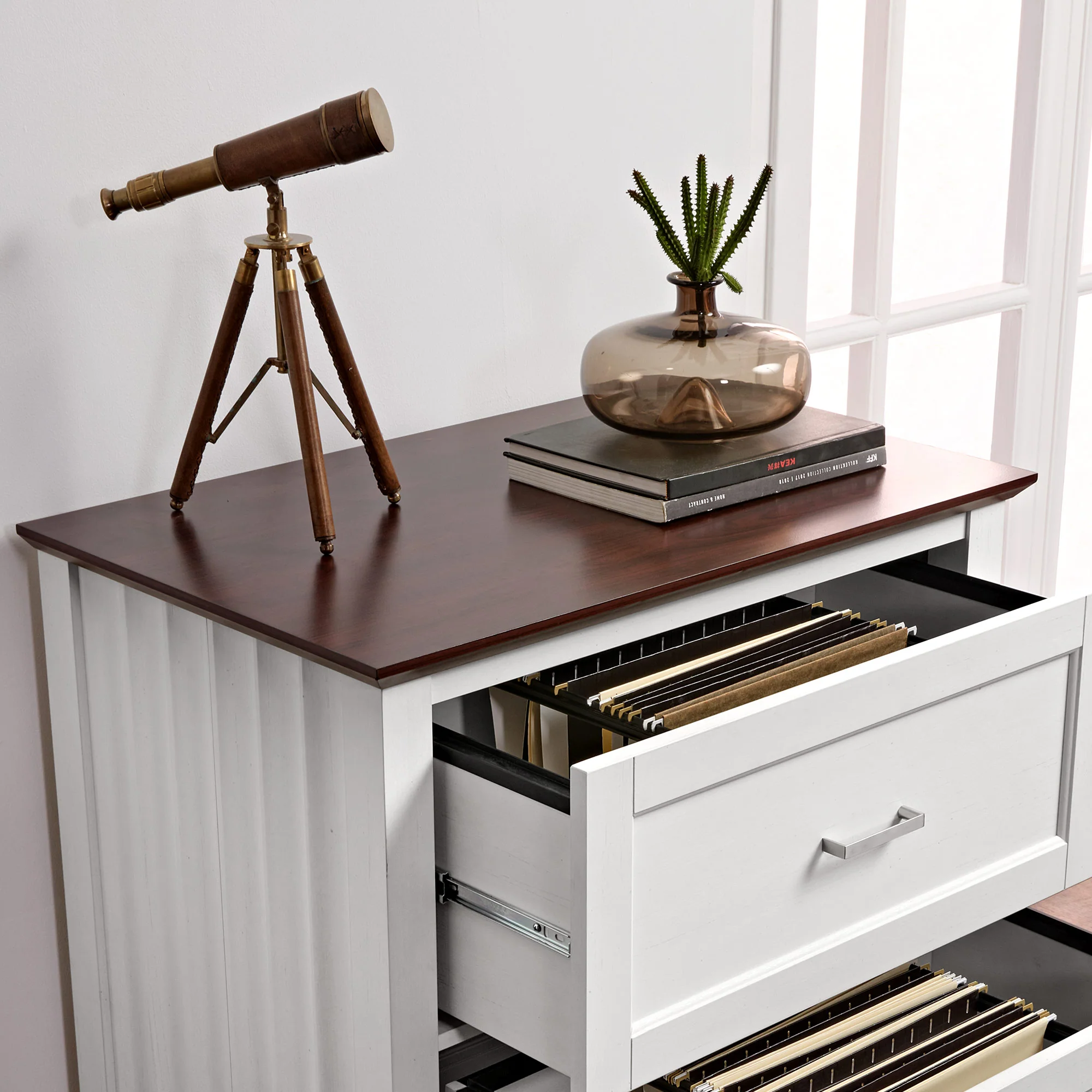 Ark ES, 29" File Storage Cabinet, White - Image 7