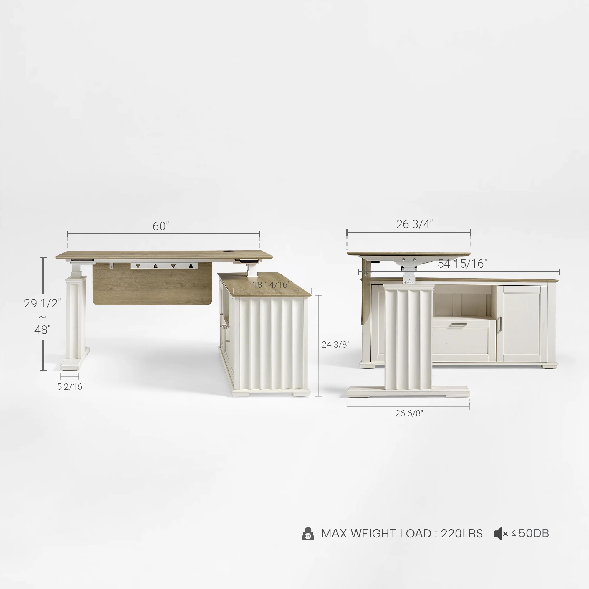 Ark ES Executive Standing Desk (60"x26") - Image 28