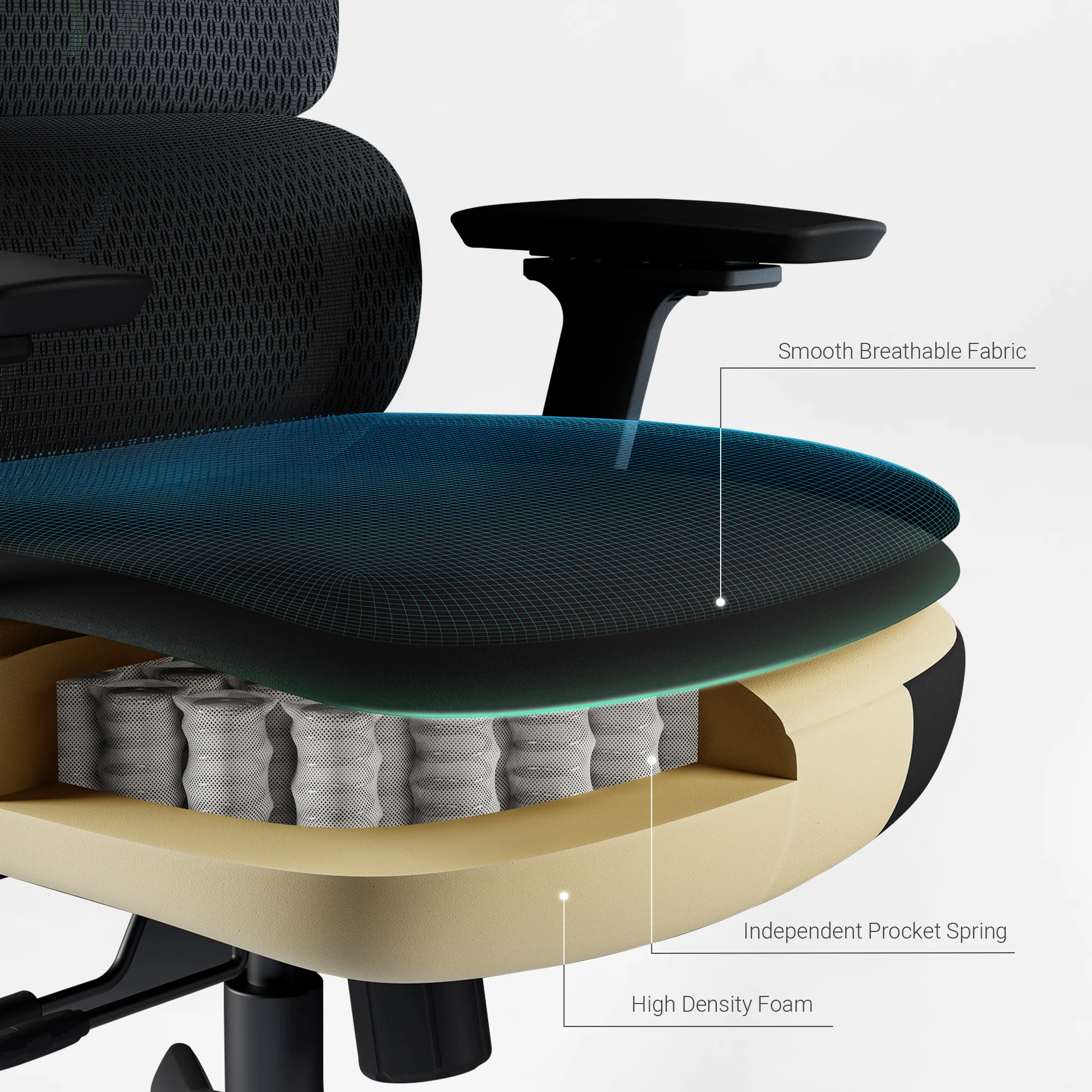 Axion, Ergonomic Hybrid Chair - Image 20