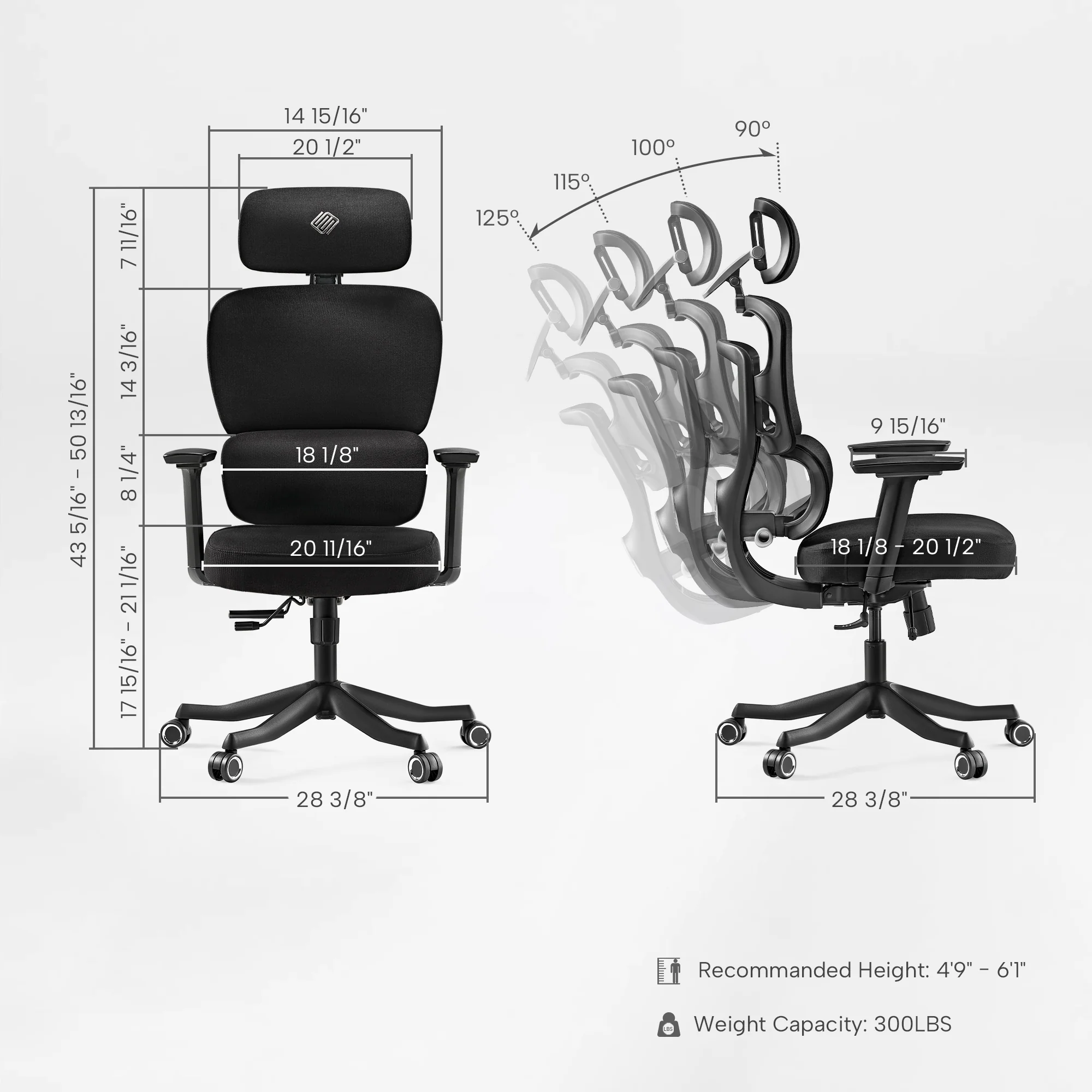Axion, Ergonomic Hybrid Chair - Image 48