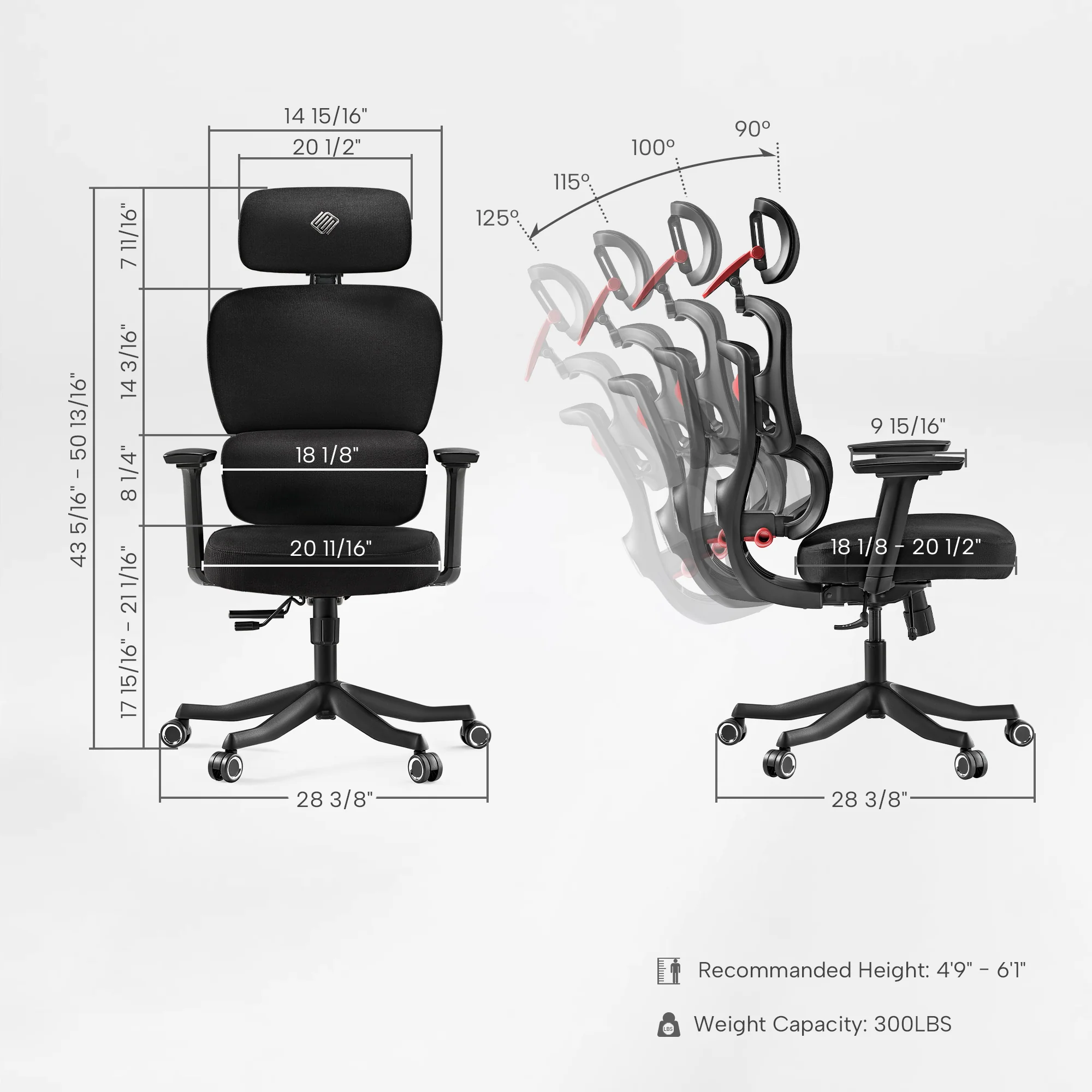 Axion, Ergonomic Hybrid Chair - Image 64
