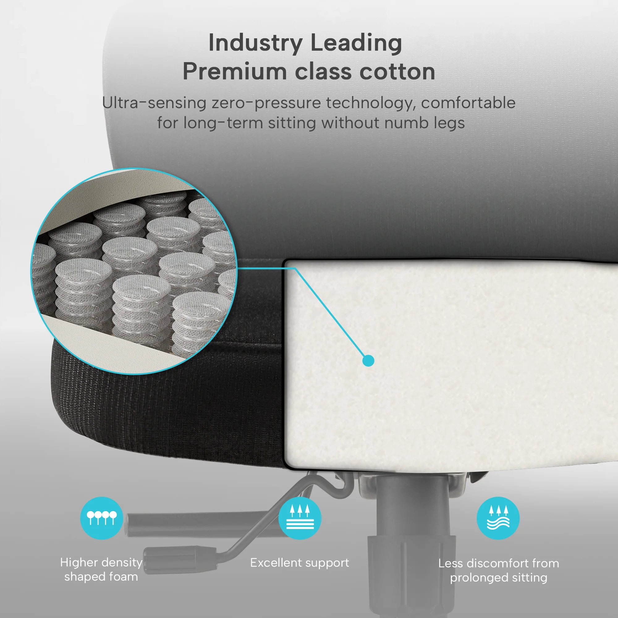 Axion, Ergonomic Hybrid Chair - Image 67