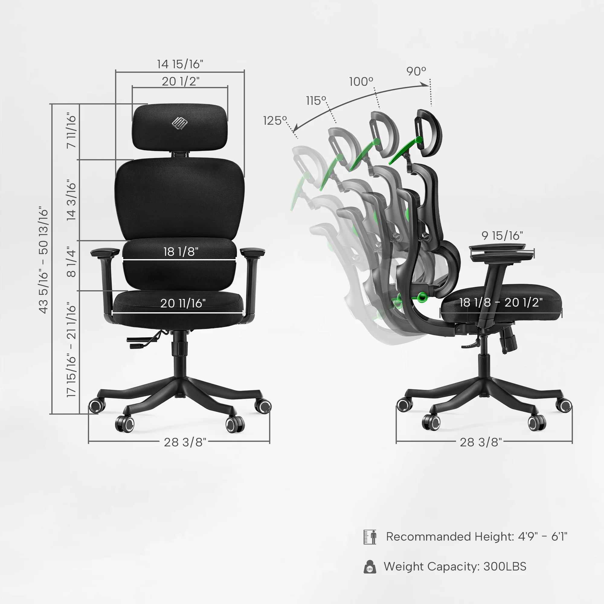 Axion, Ergonomic Hybrid Chair - Image 78