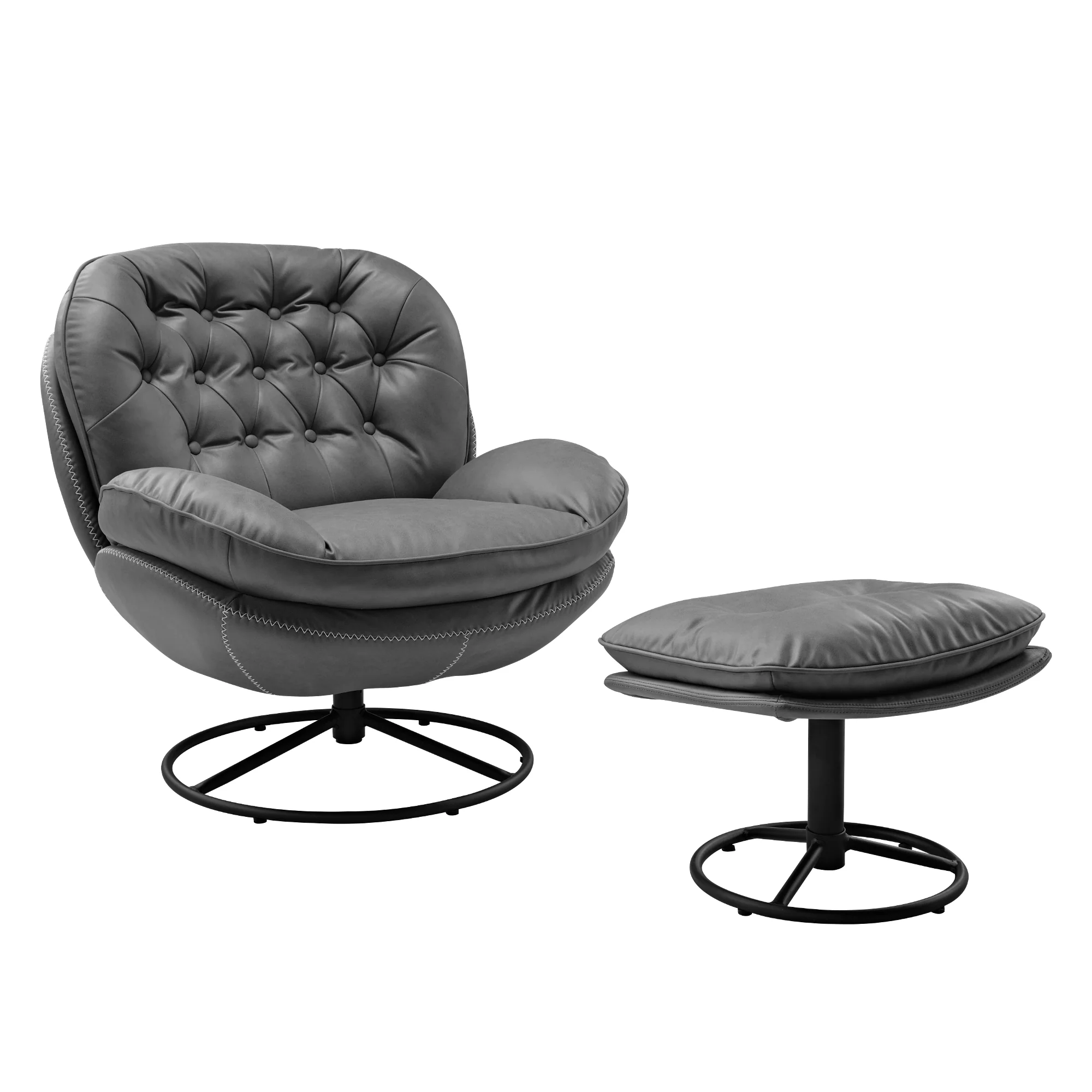Camden, Modern Swivel Lounge Chair - Image 23