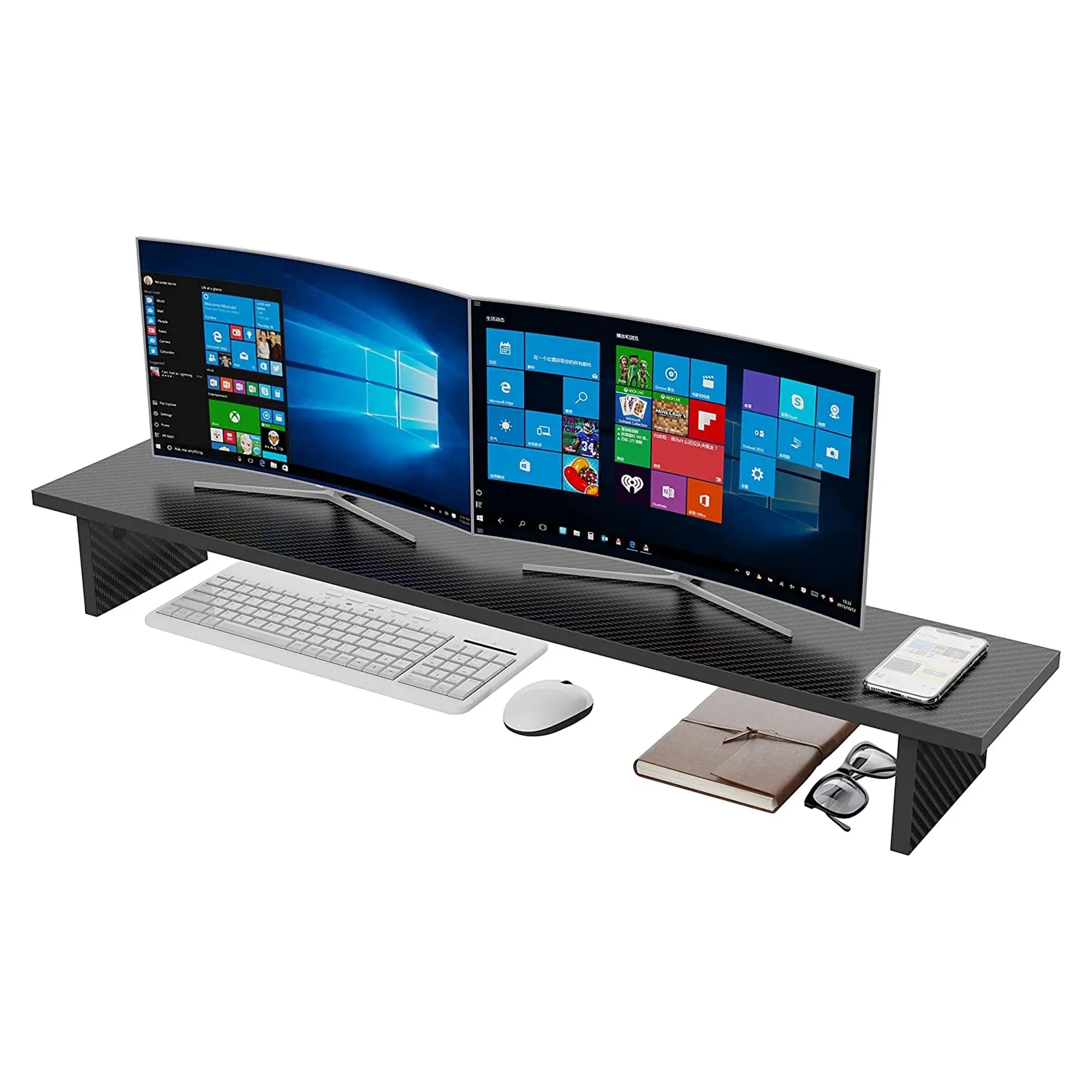 Carbon Fiber Dual Monitor Stand - Image 10