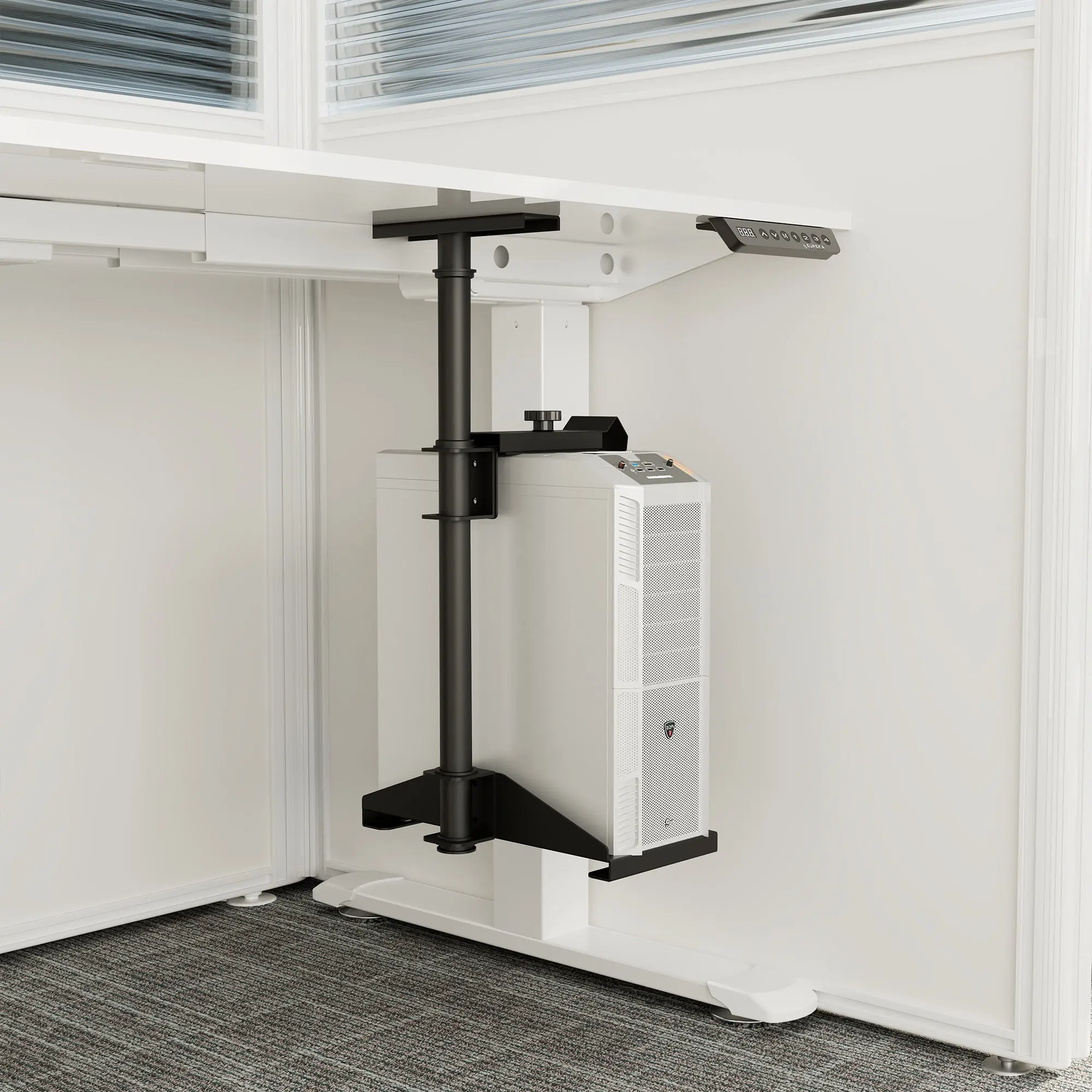 Knob-operated Adjustable CPU Holder - Image 3