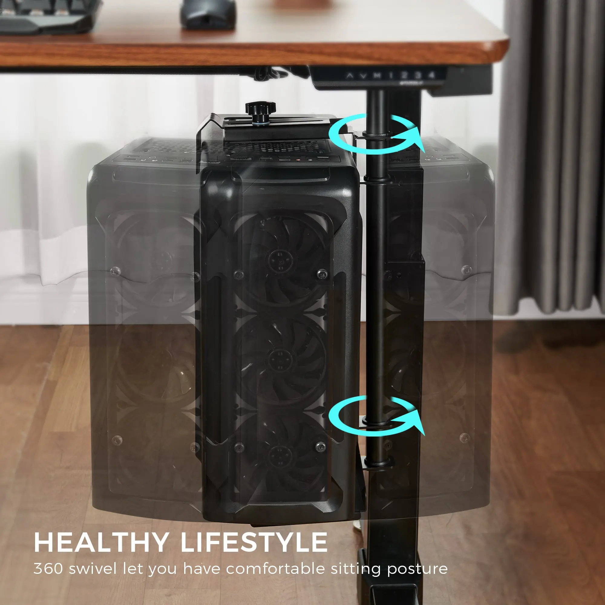 Knob-operated Adjustable CPU Holder - Image 7