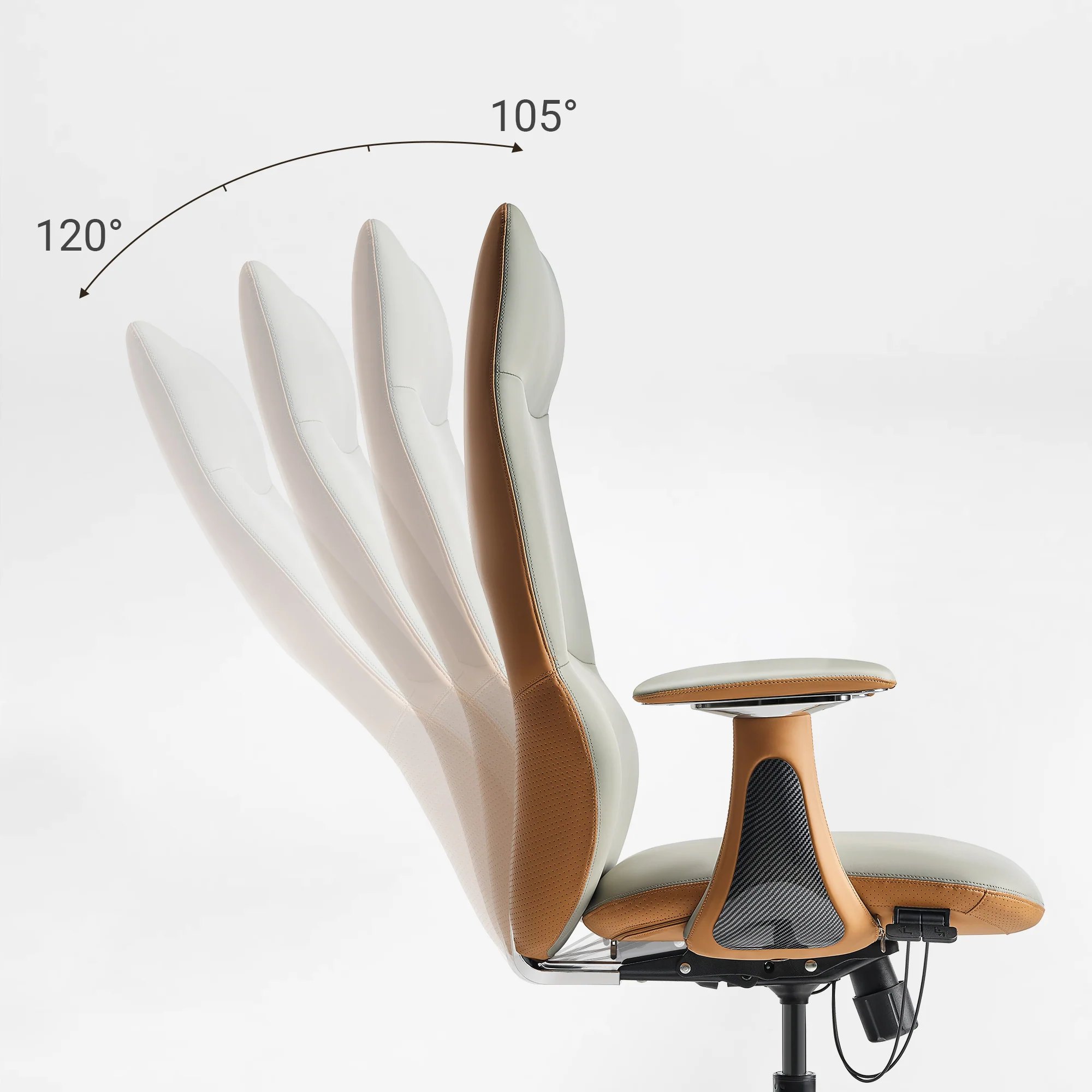 Cruz, Faux Leather Executive Office Chair - Image 14