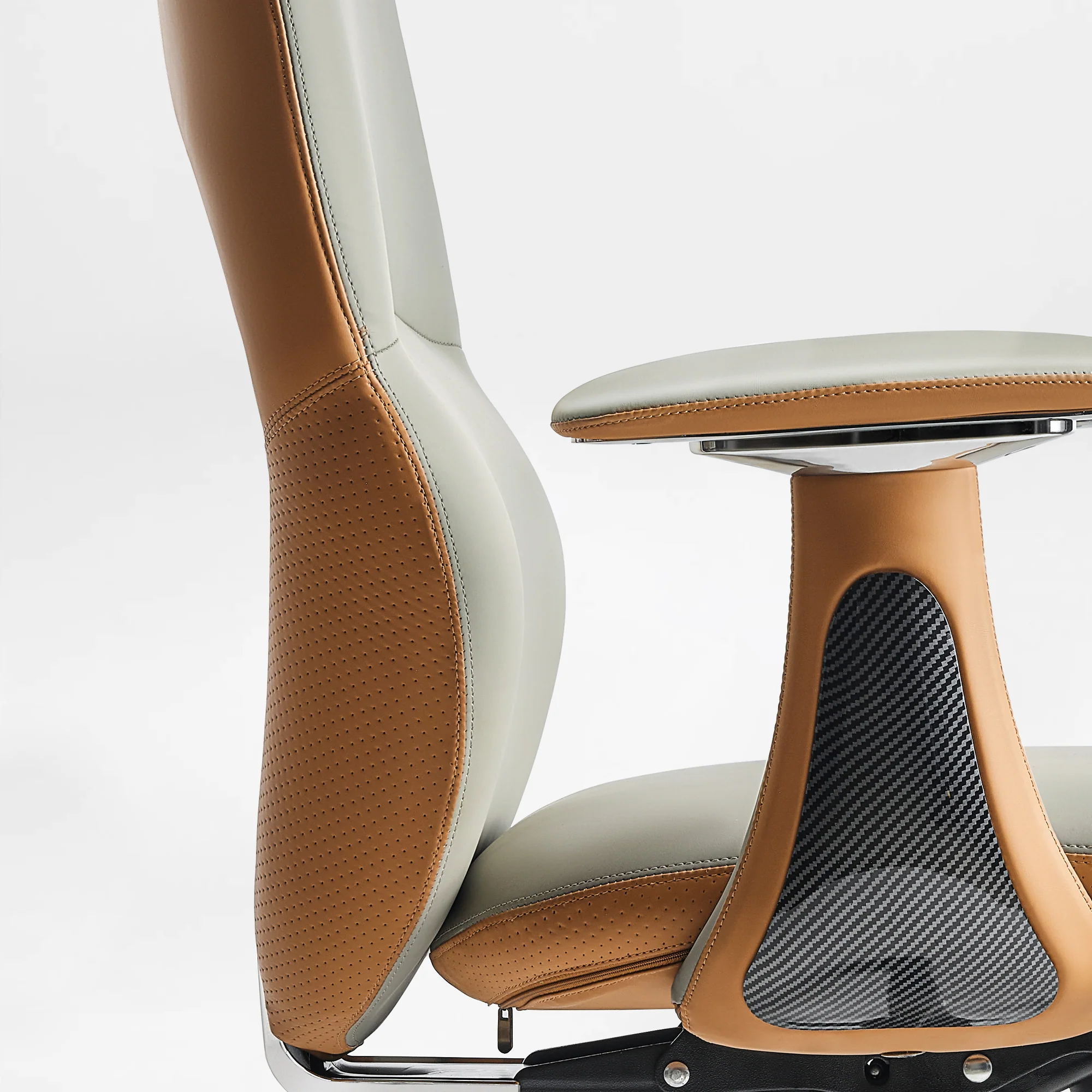 Cruz, Faux Leather Executive Office Chair - Image 8