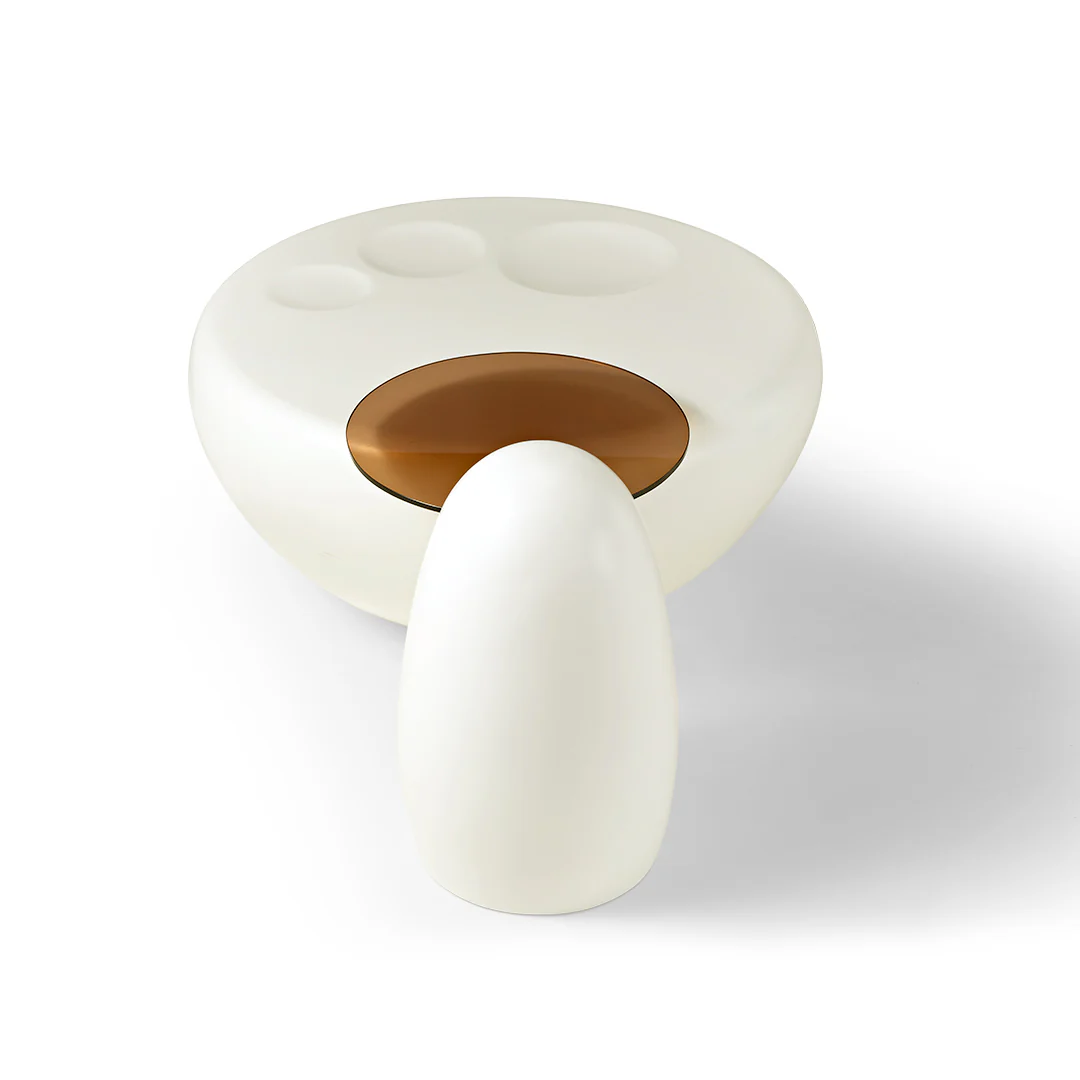 33" Abstract Cat Claw Coffee Table With Penguin Side Table Set - Image 11