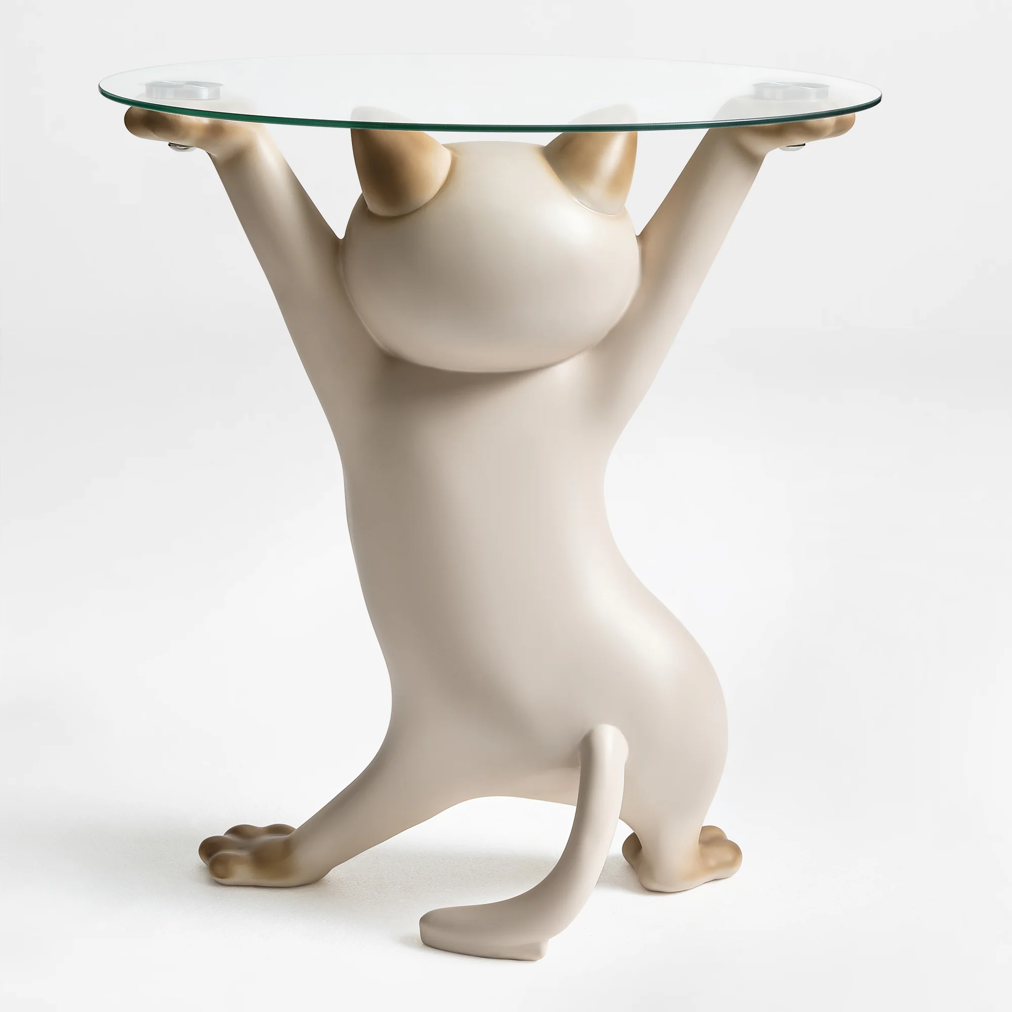 23''H, Enchanting Cat Side Table - Image 12