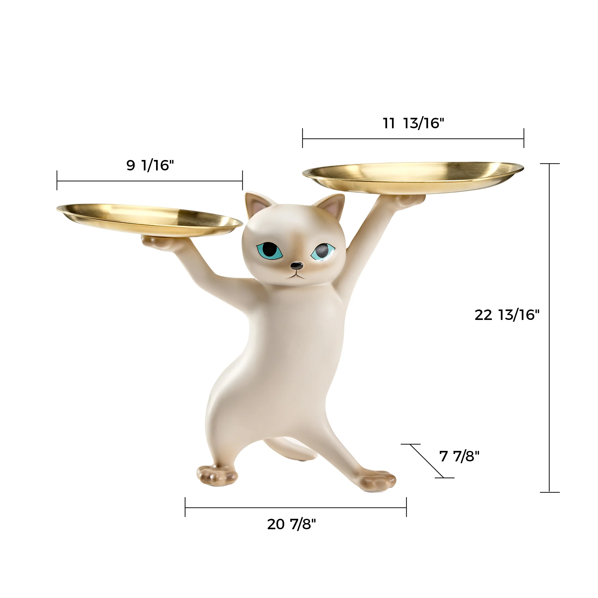 23''H, Enchanting Cat Side Table - Image 28