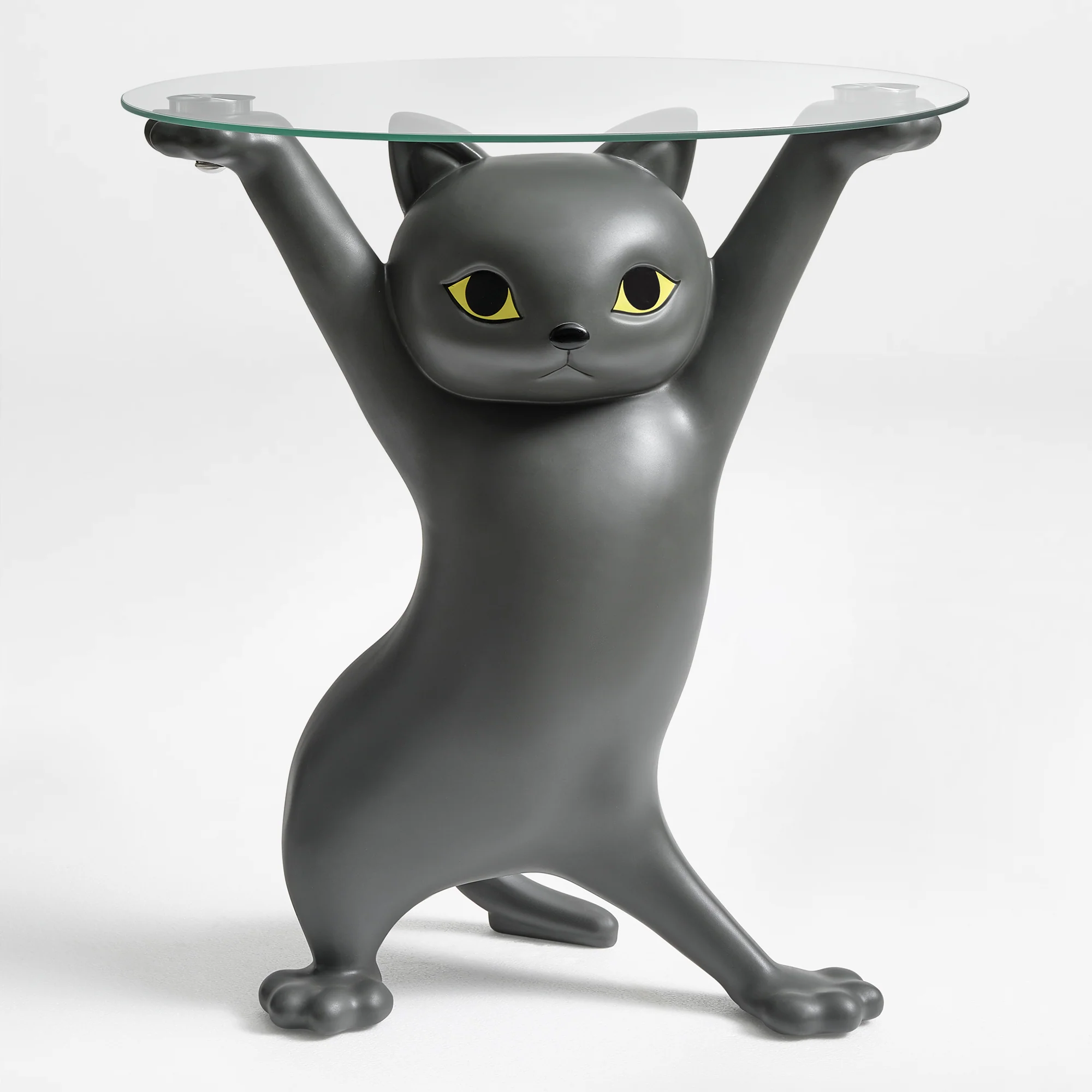 23''H, Enchanting Cat Side Table - Image 29