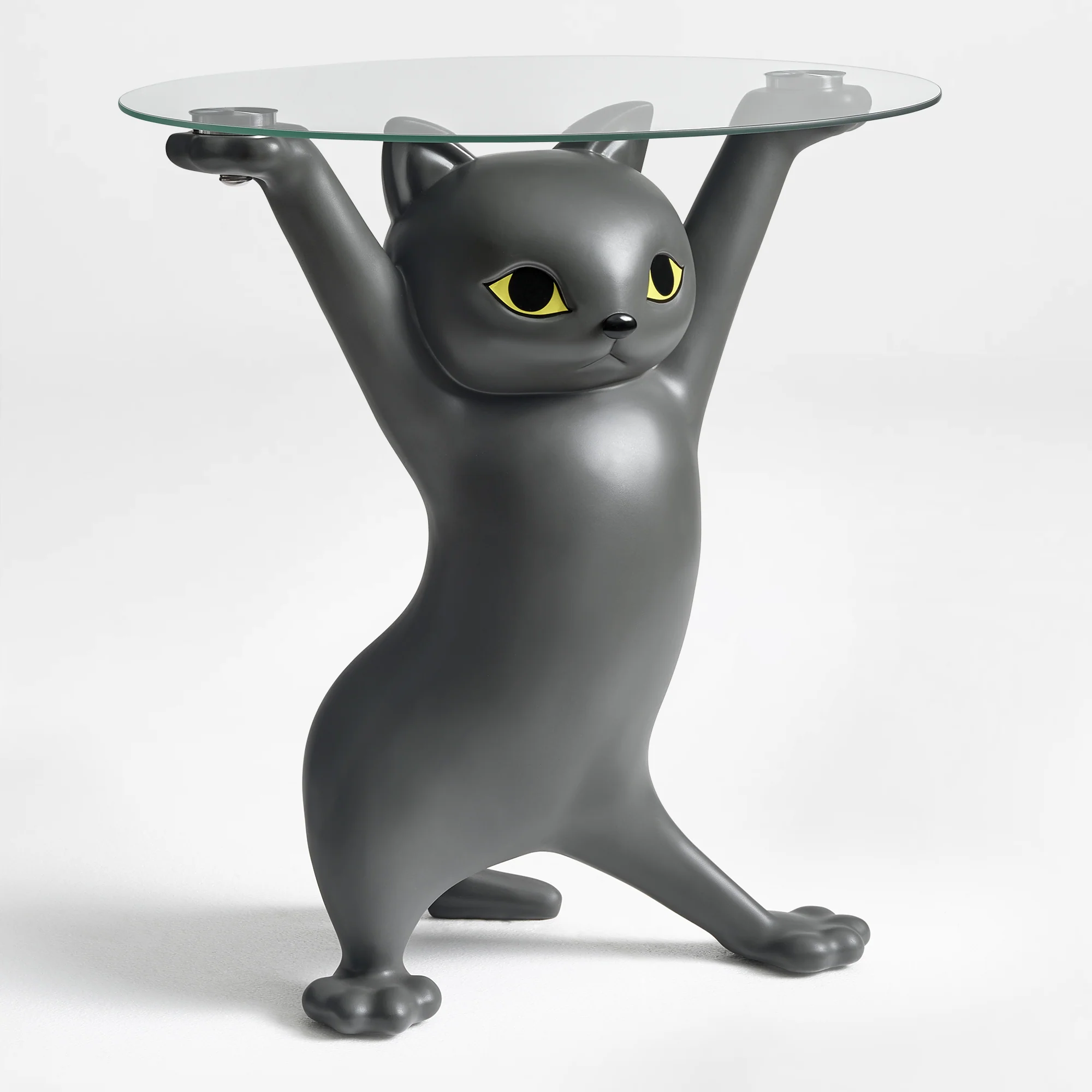 23''H, Enchanting Cat Side Table - Image 30