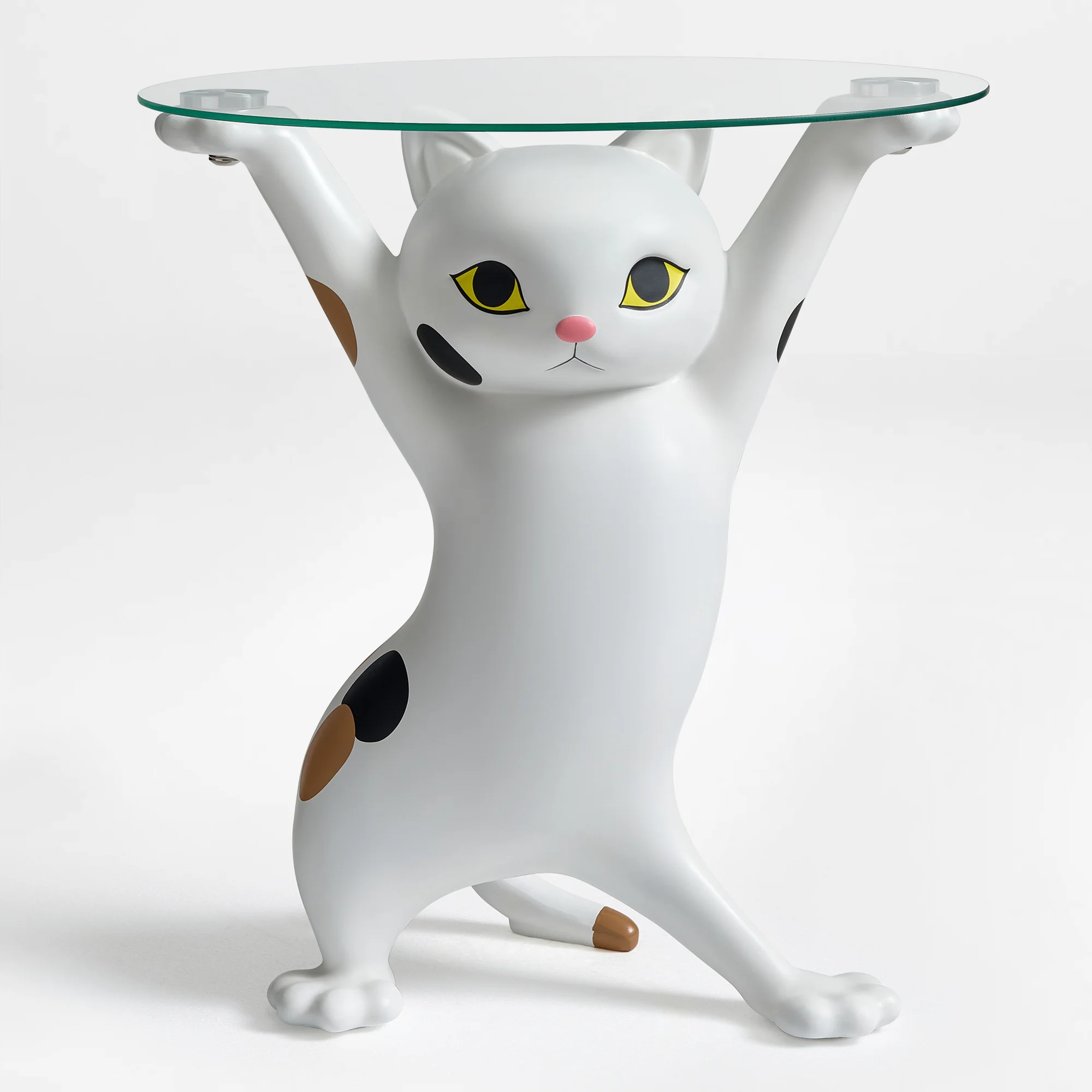 23''H, Enchanting Cat Side Table - Image 39
