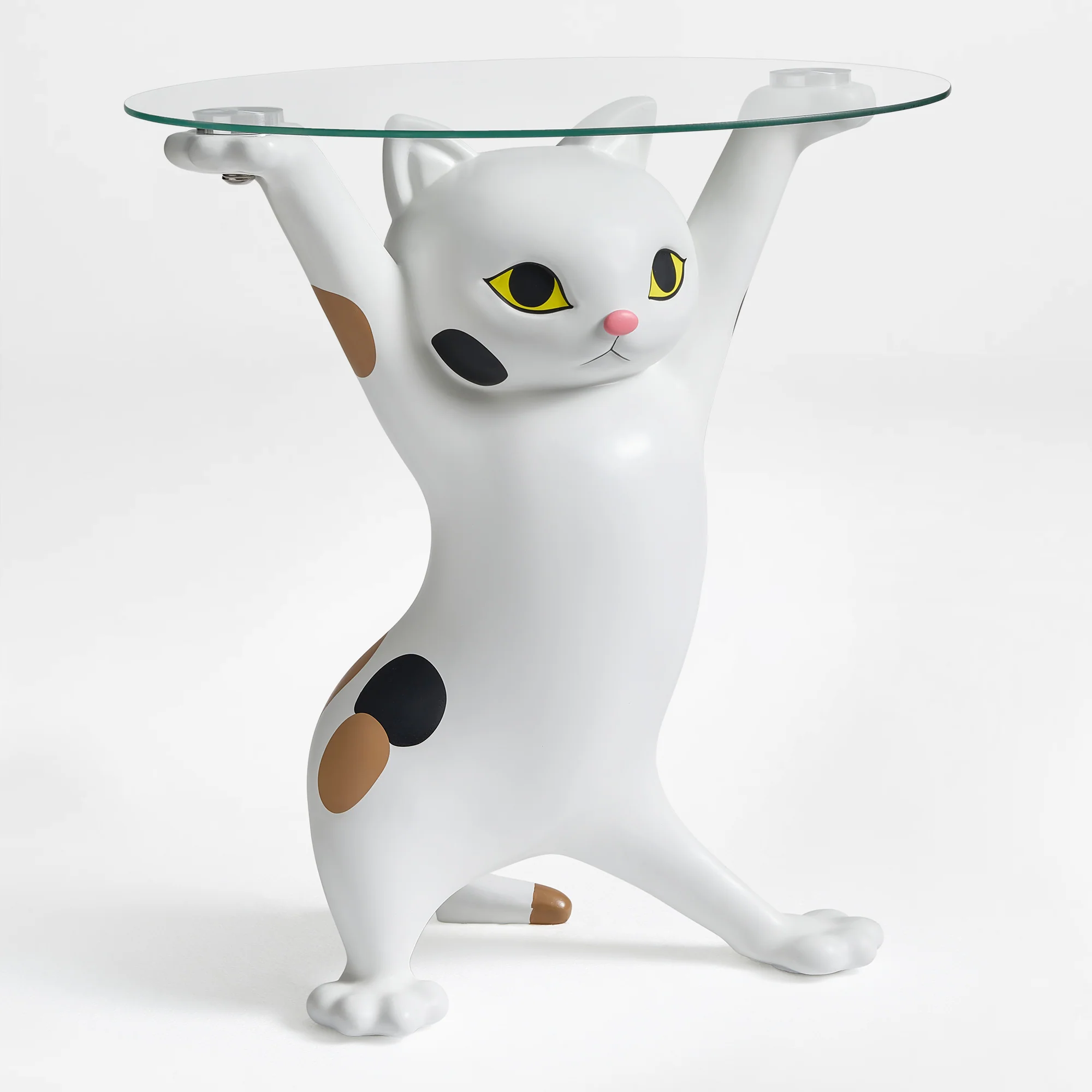 23''H, Enchanting Cat Side Table - Image 40