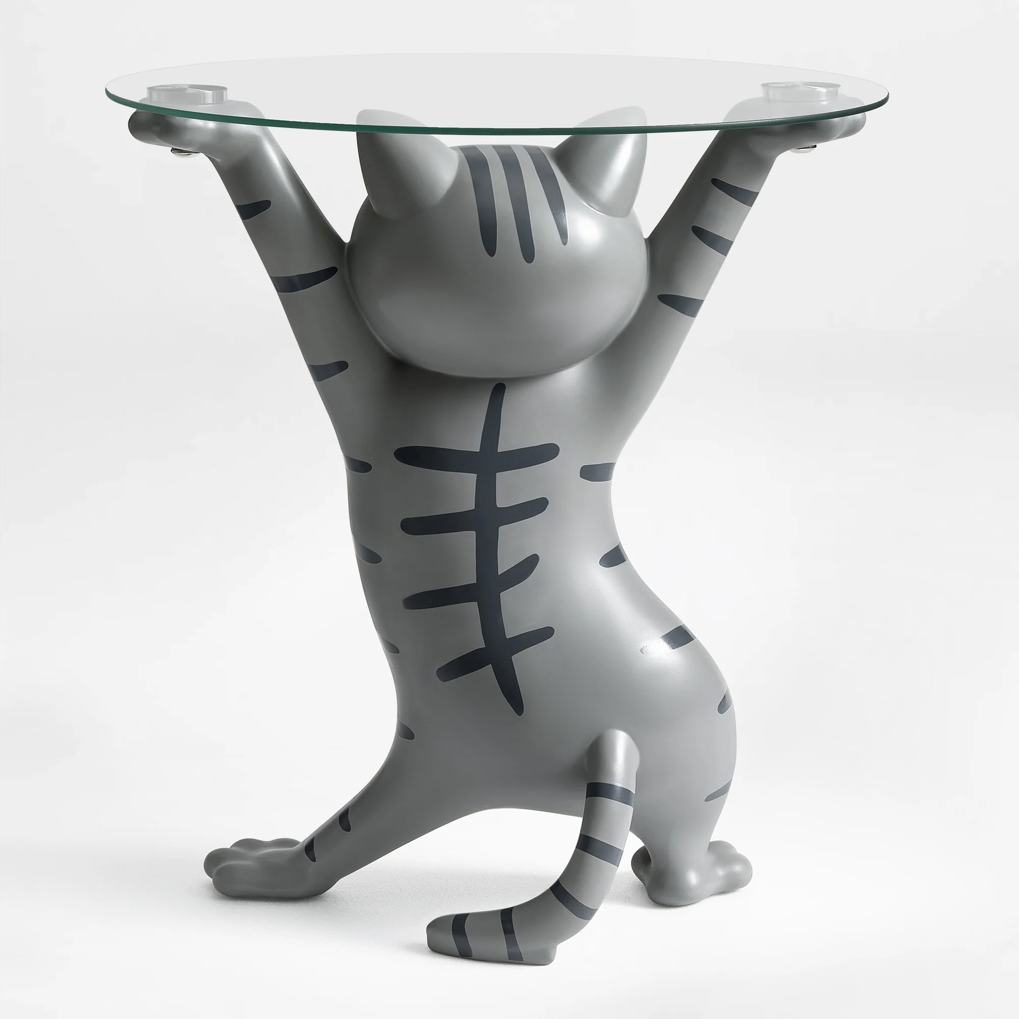 23''H, Enchanting Cat Side Table - Image 56