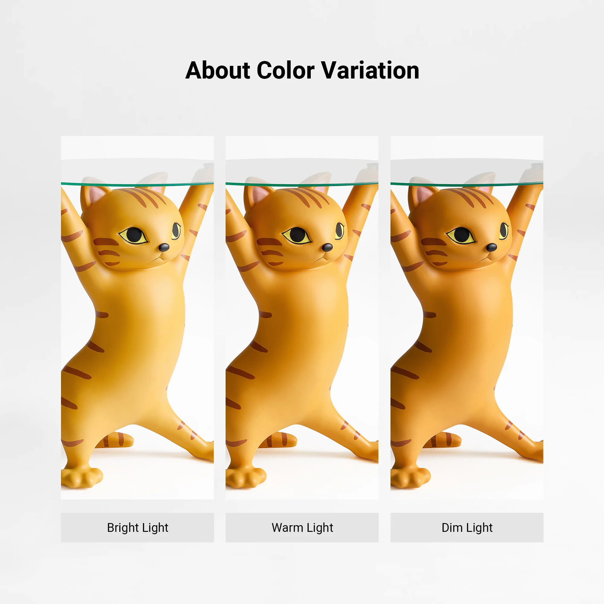 23''H, Enchanting Cat Side Table - Image 68