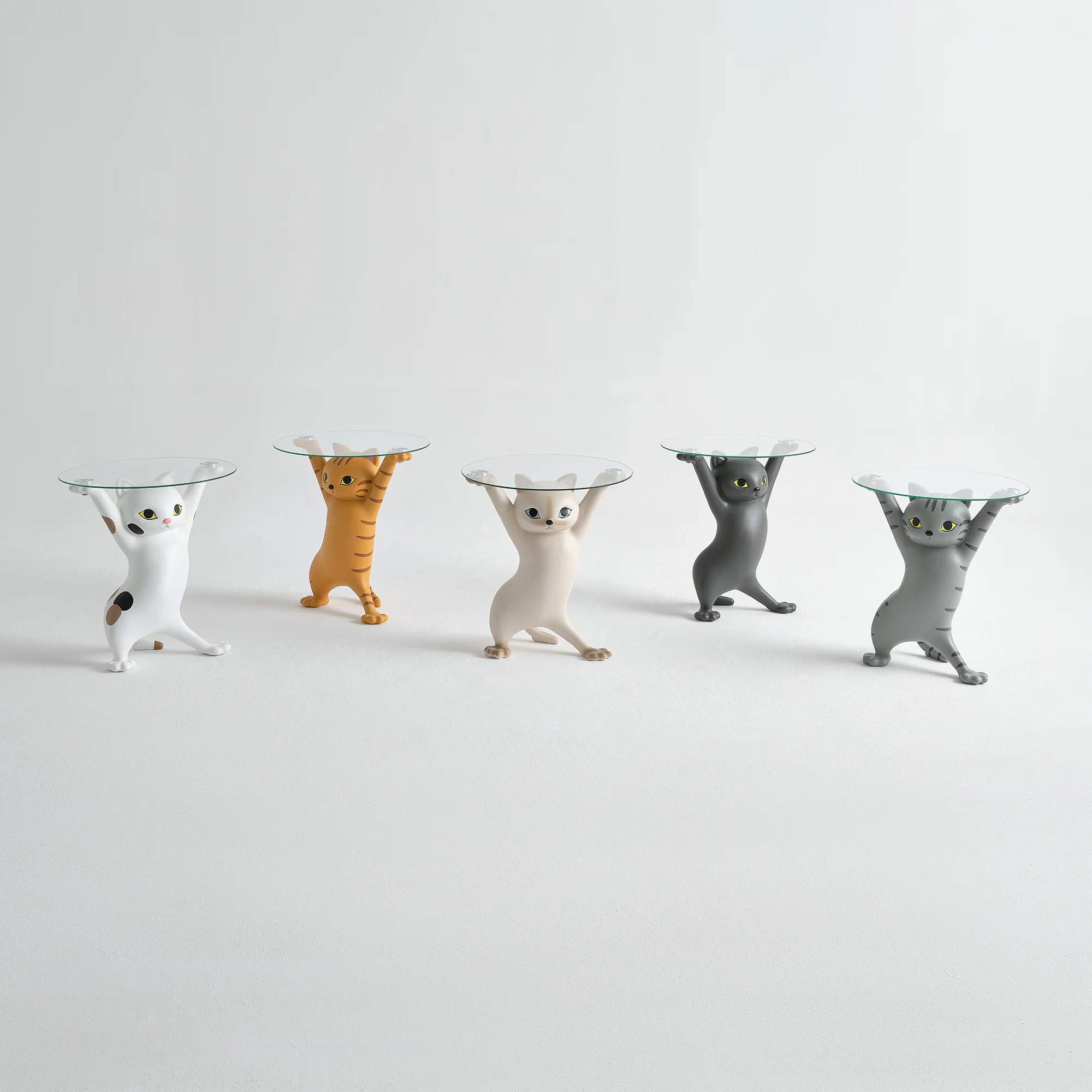 23''H, Enchanting Cat Side Table - Image 69