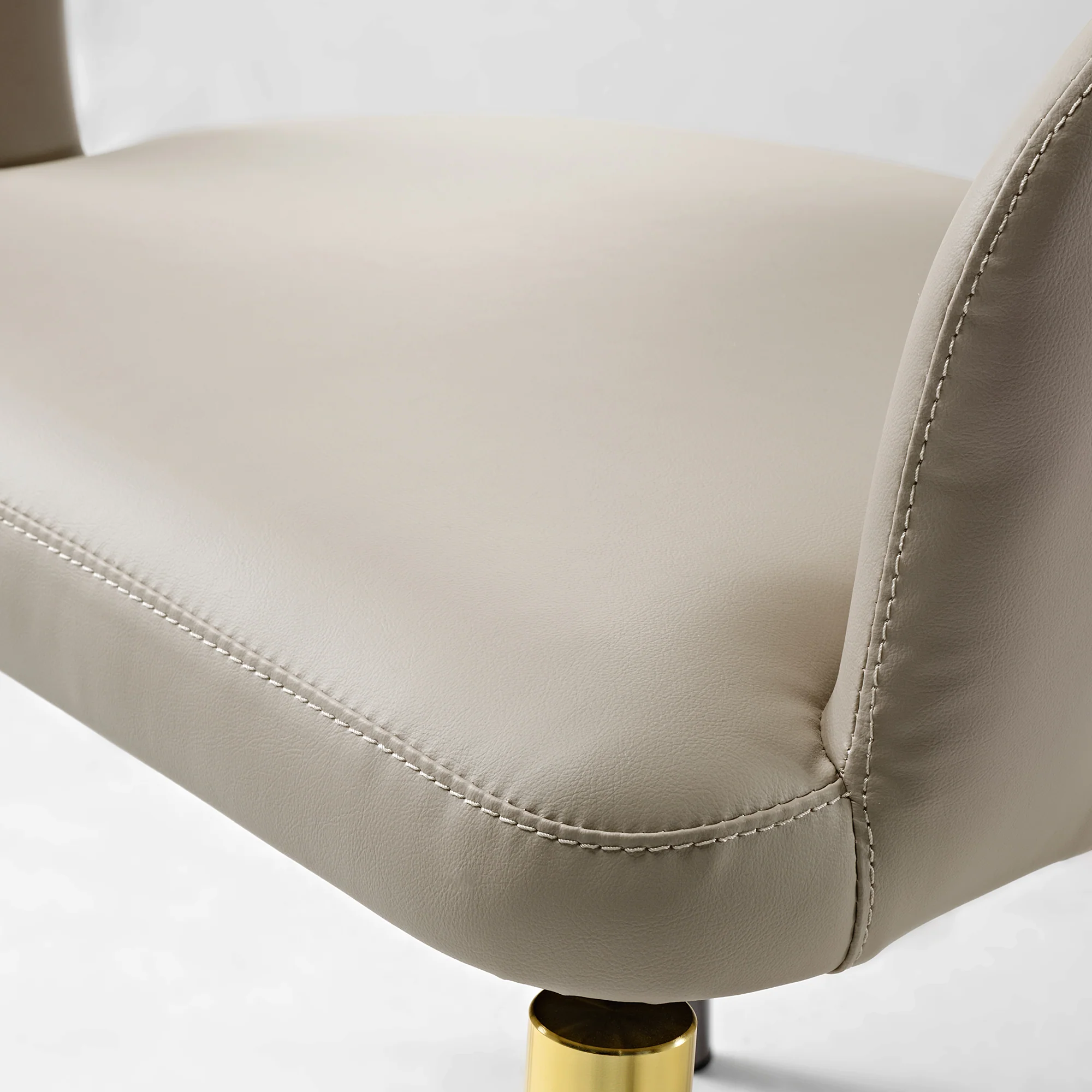 Chantilly Leather Dining Chairs, set of 2 - Image 9