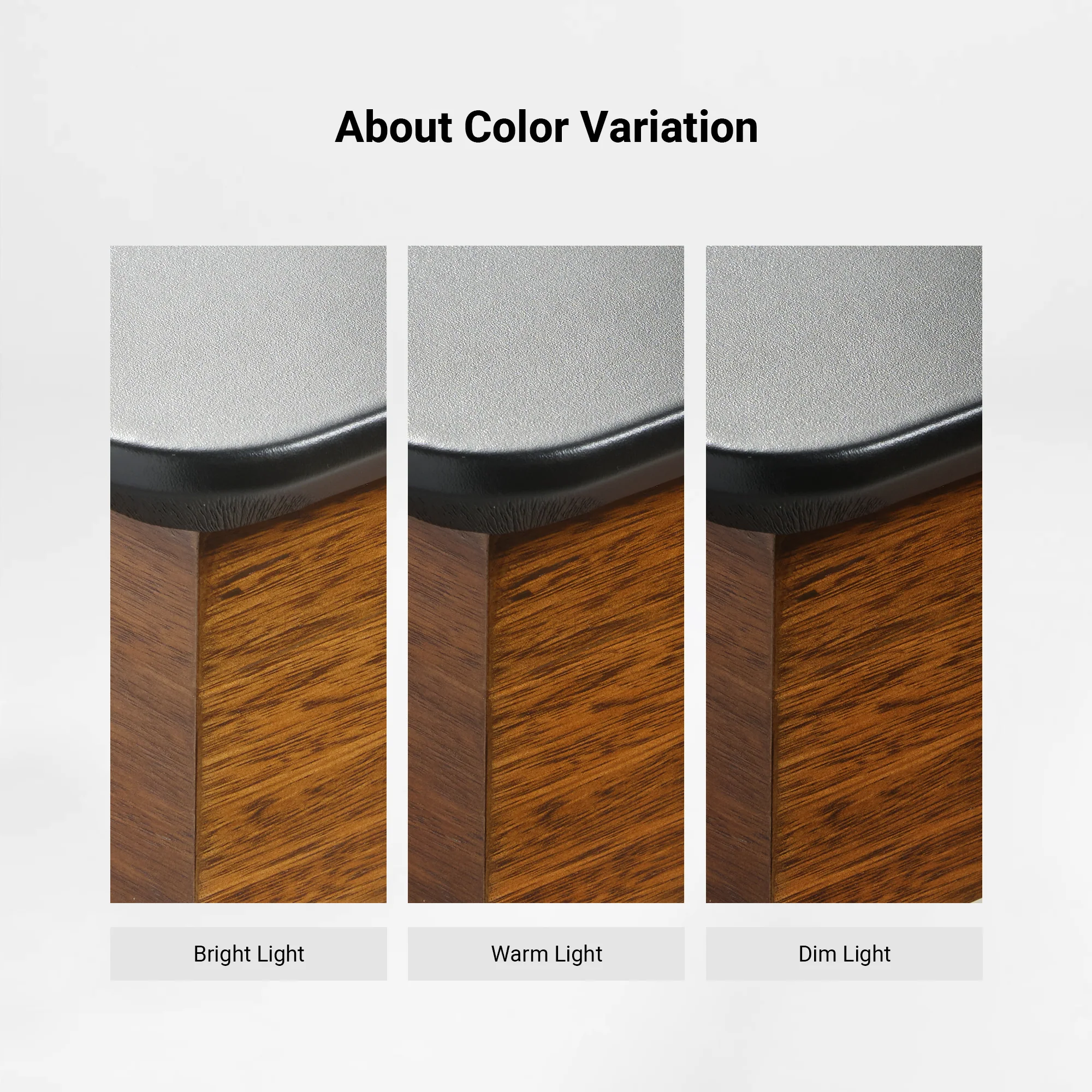 Faux Saddle Leather Adjustable Standing Desk (55"x23") - Image 16