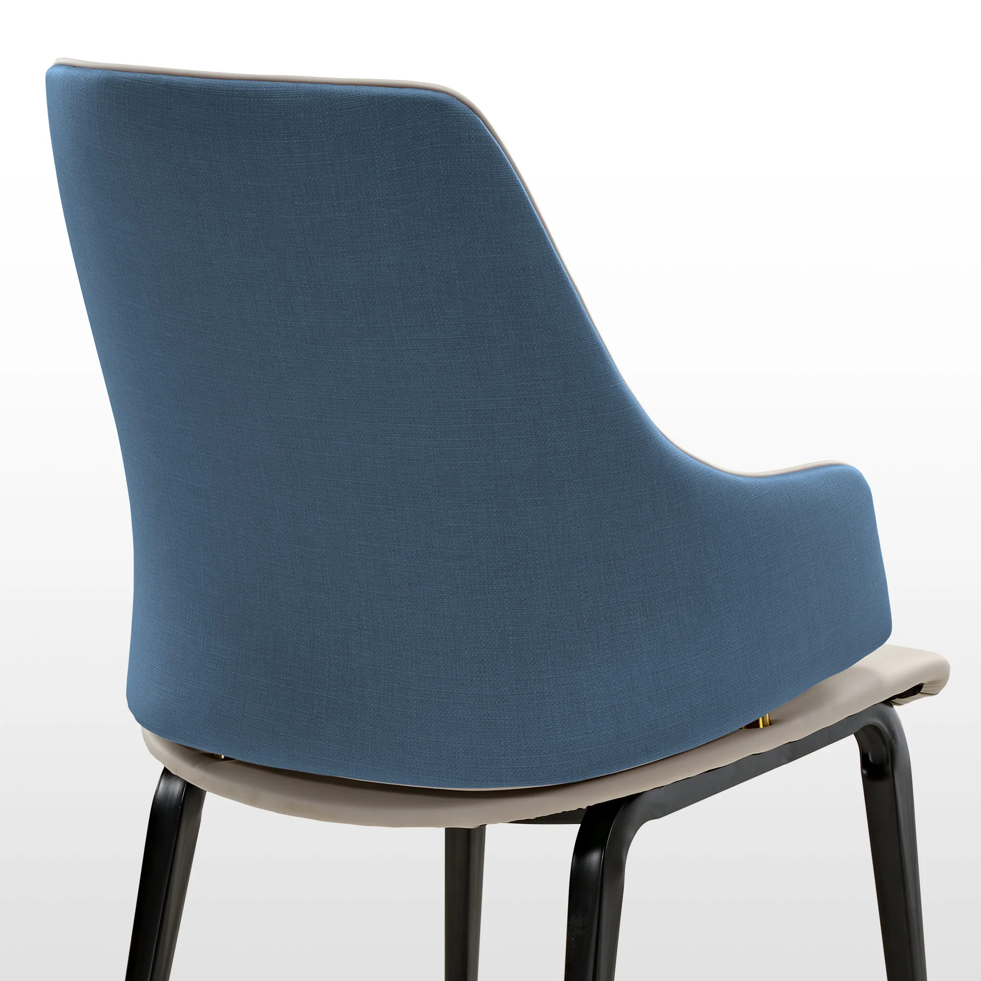 Juliet, Dining Arm Chairs Set of 2, Brown/Blue - Image 27