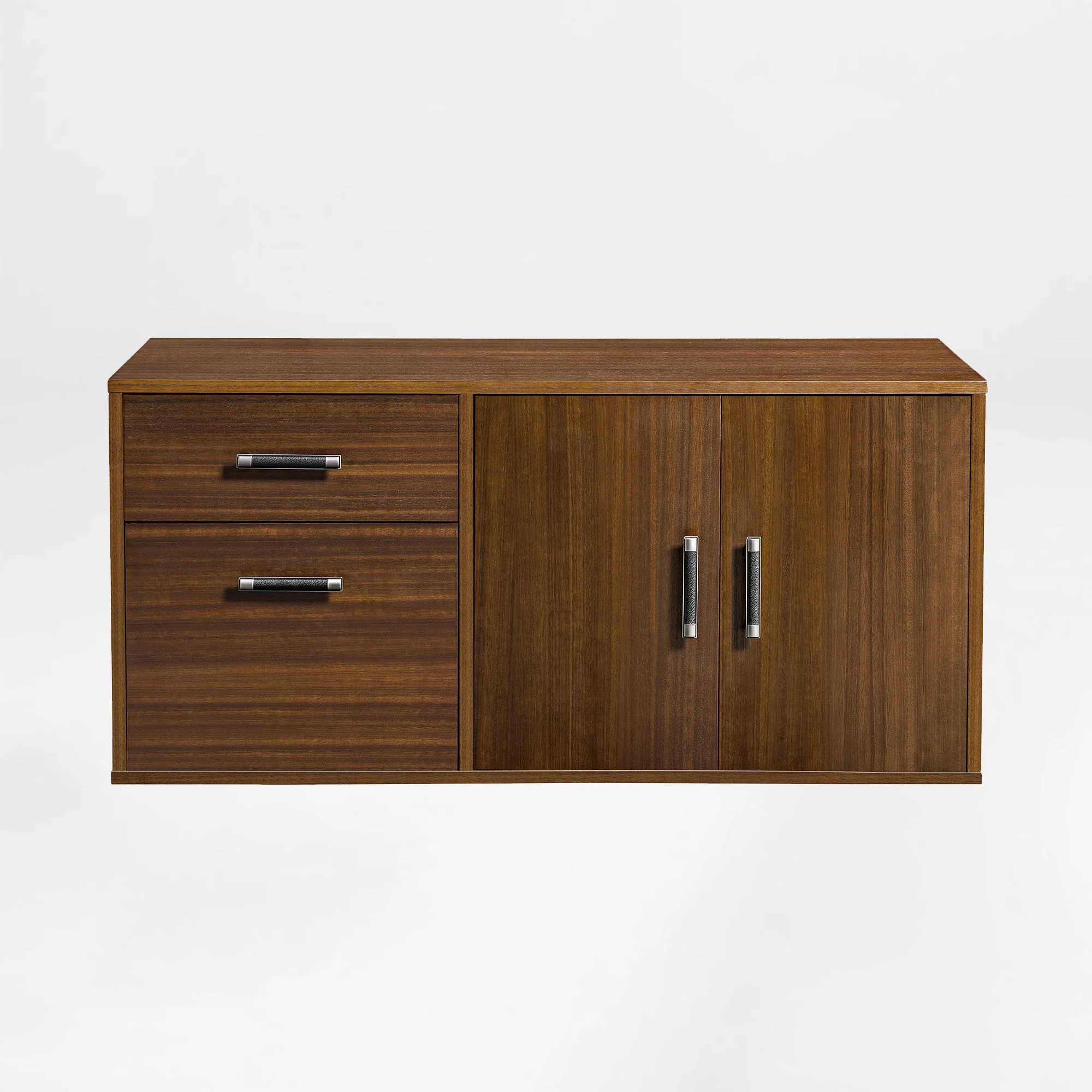 Zen Pro Series, 87"/72" Executive Standing Desk with Cabinets Set - Image 25