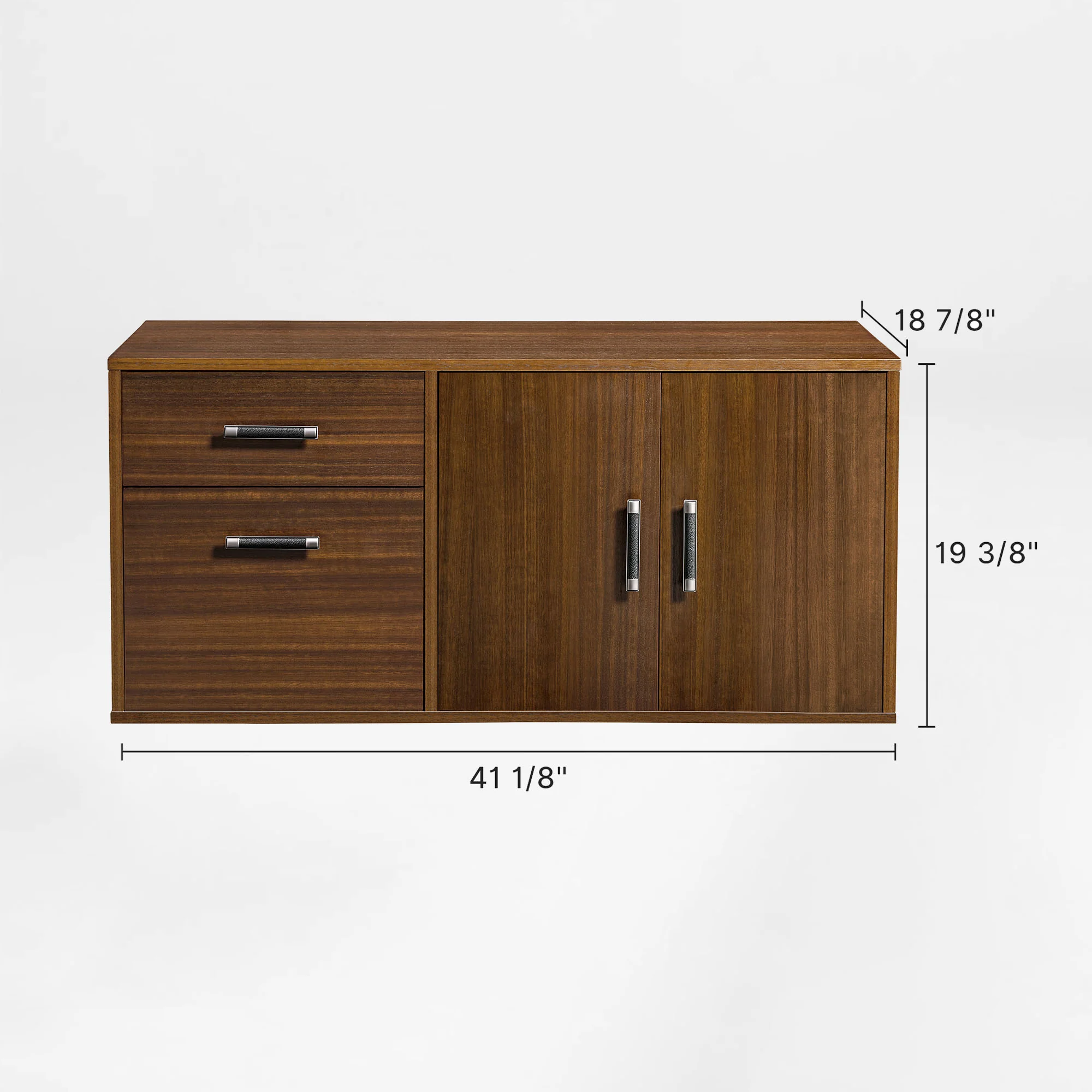 Zen Pro Series, 87"/72" Executive Standing Desk with Cabinets Set - Image 27