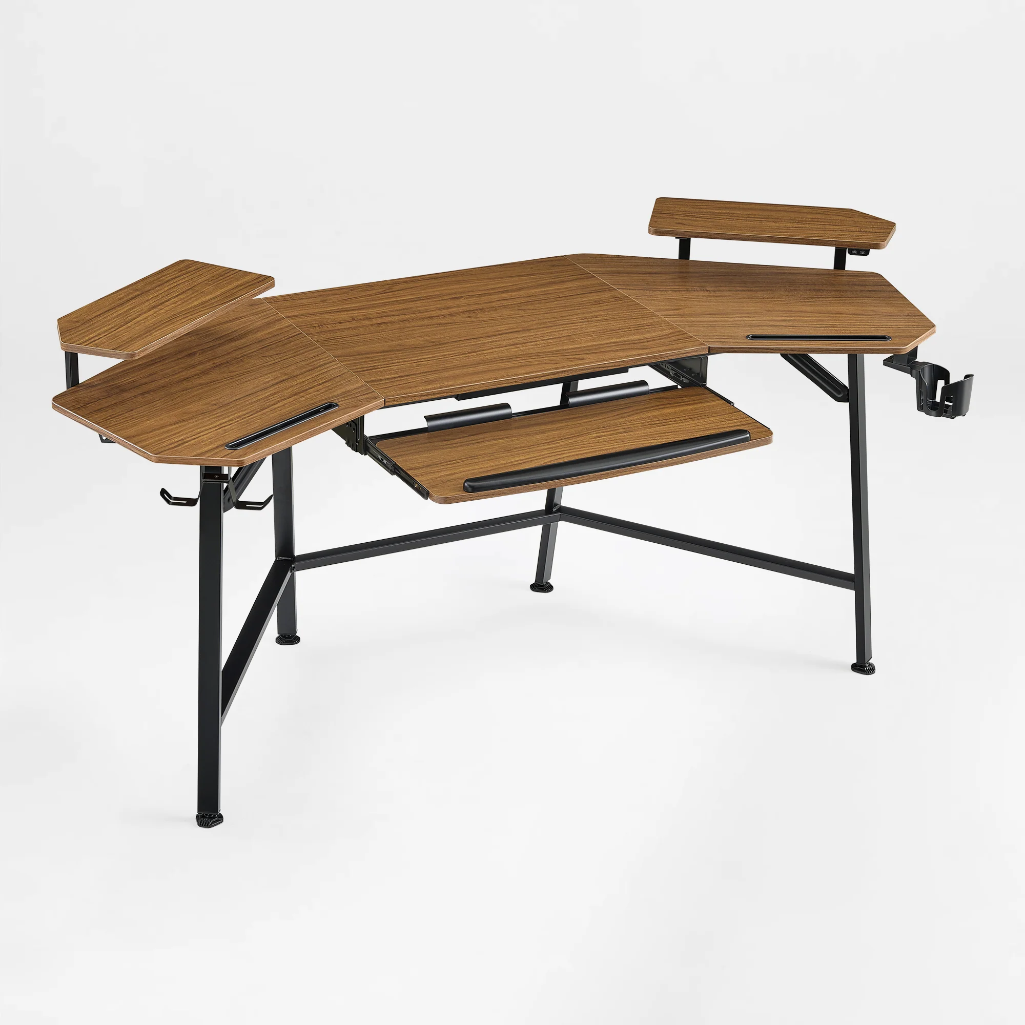 Aero Wing Shaped Studio Desk (73"x23") - Image 13