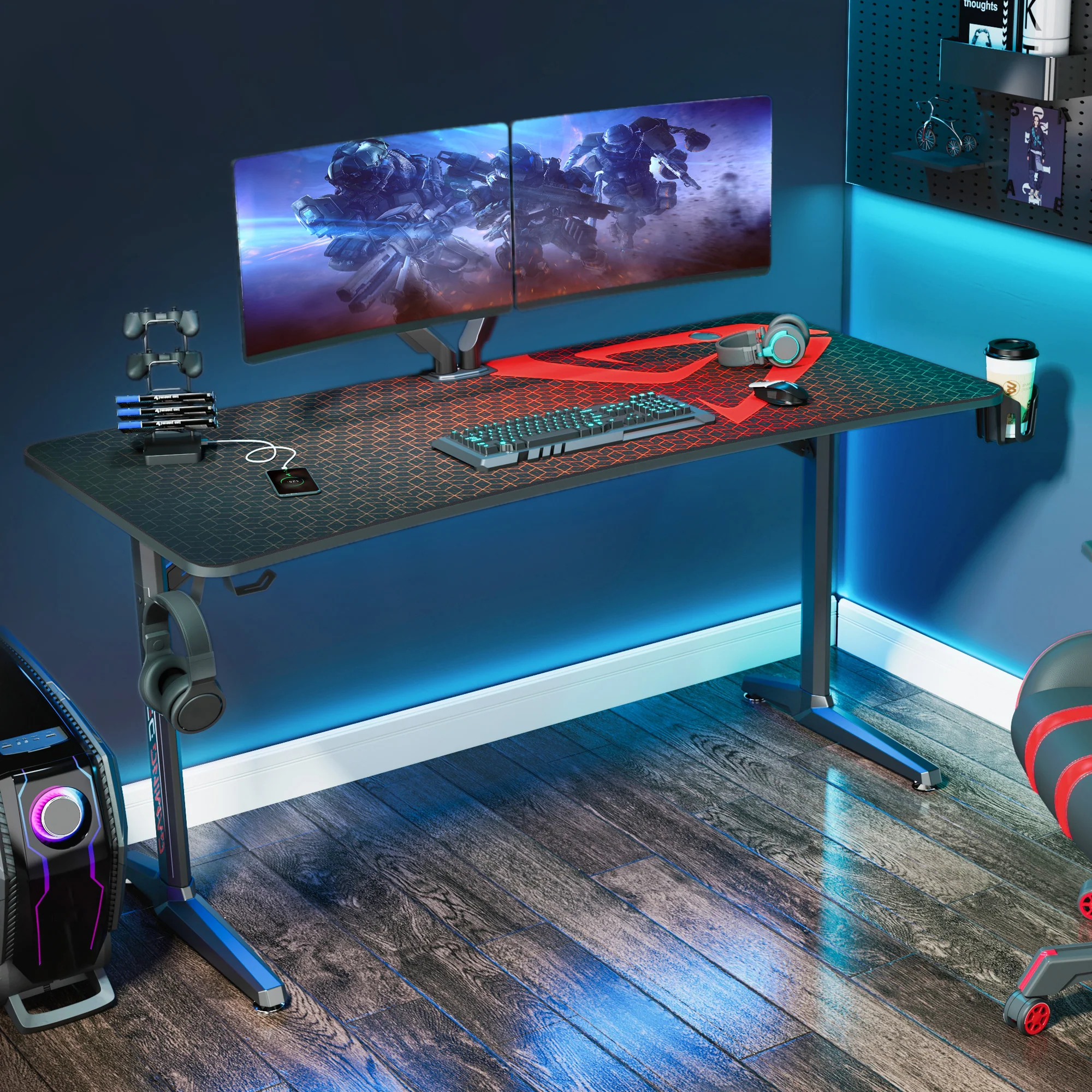 Full-Surface Mousepad Gaming Desk (60"x27") - Image 14