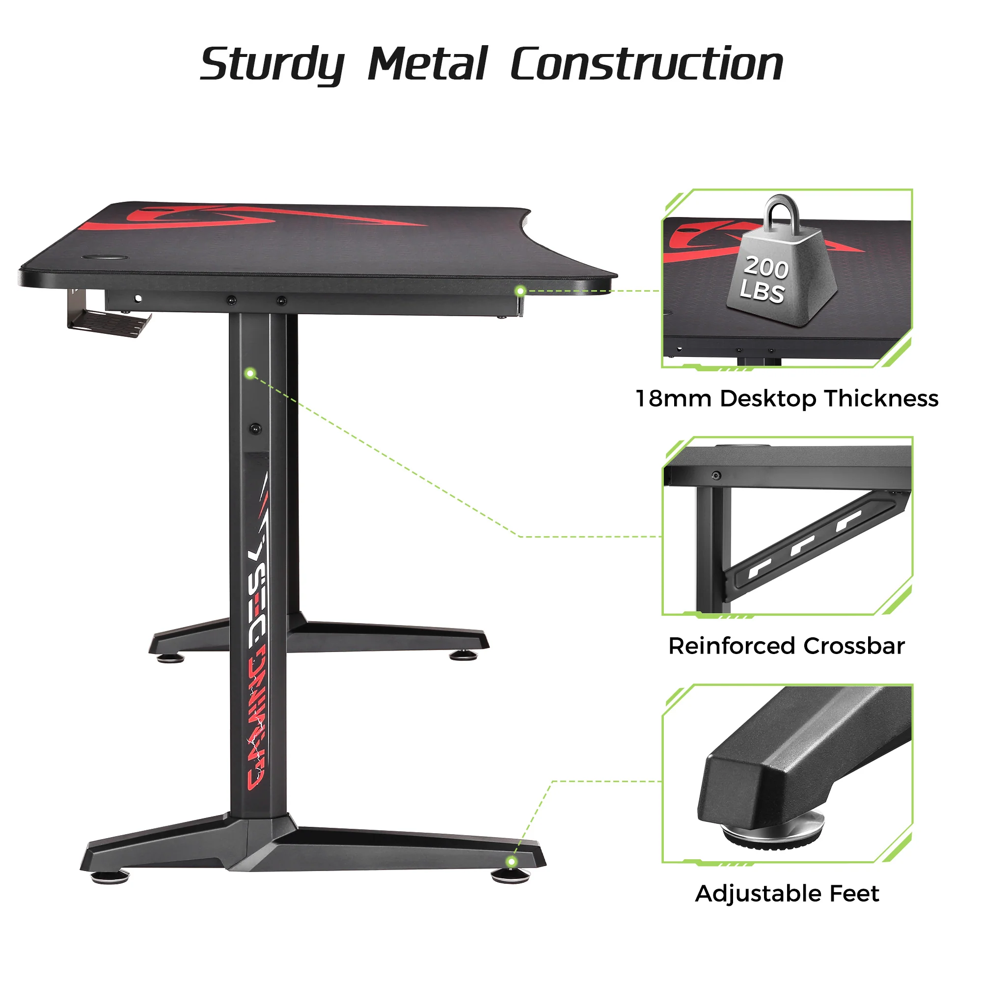 Full-Surface Mousepad Gaming Desk (60"x27") - Image 17