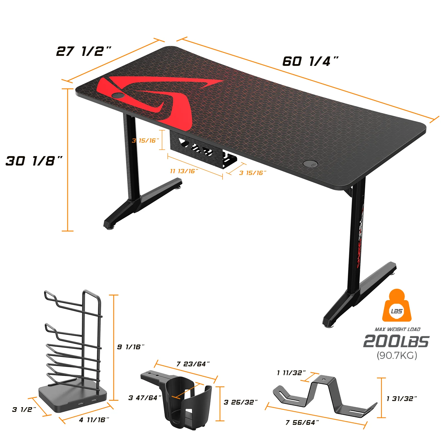 Full-Surface Mousepad Gaming Desk (60"x27") - Image 20