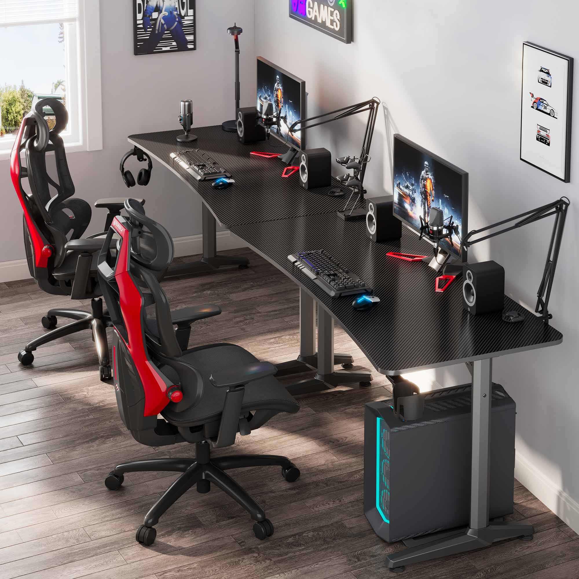 Full-Surface Mousepad Gaming Desk (60"x27") - Image 3