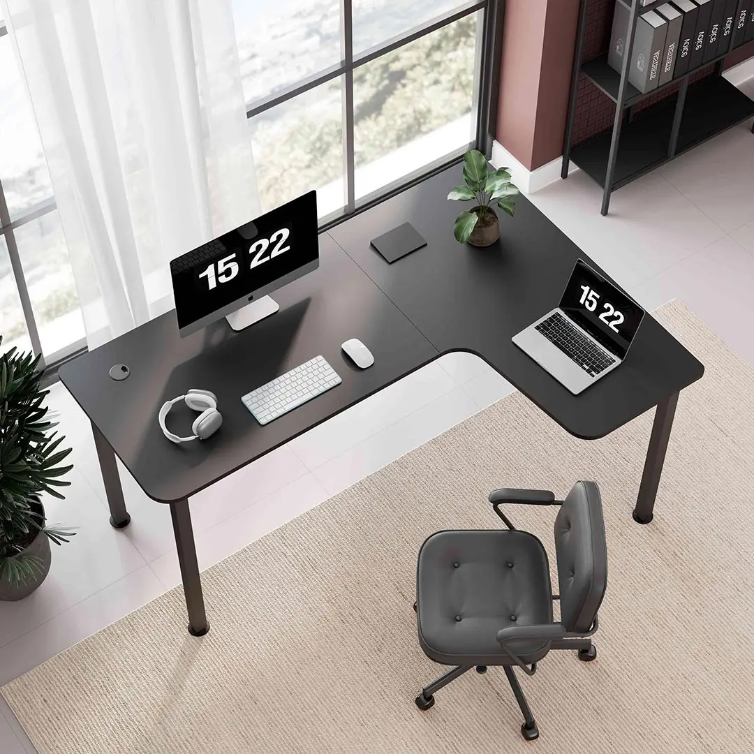 L-Shaped Office Desk (60"x23") - Image 11