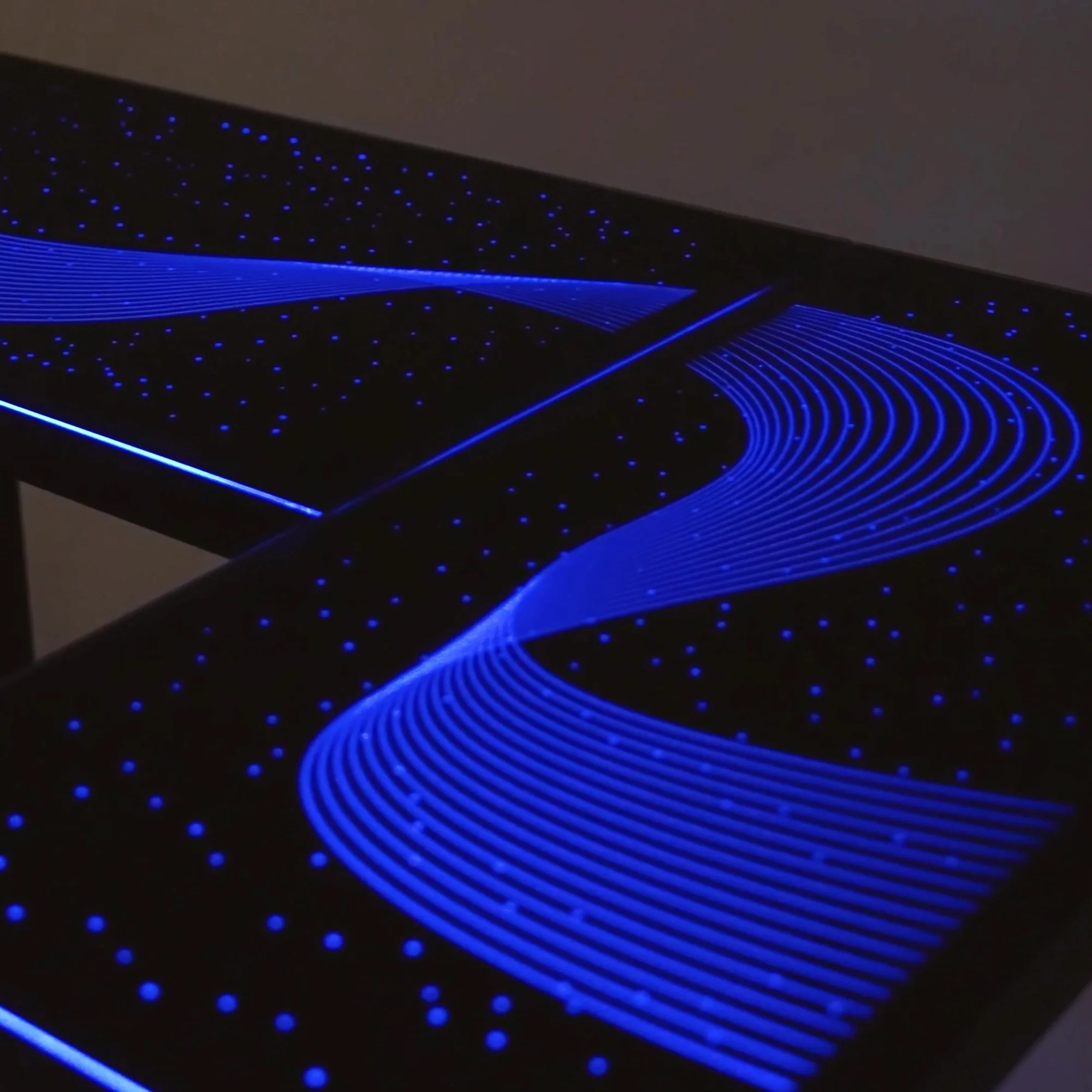 GTG - L60, L-Shaped Glass LED Gaming Desk (60"x40") - Image 18