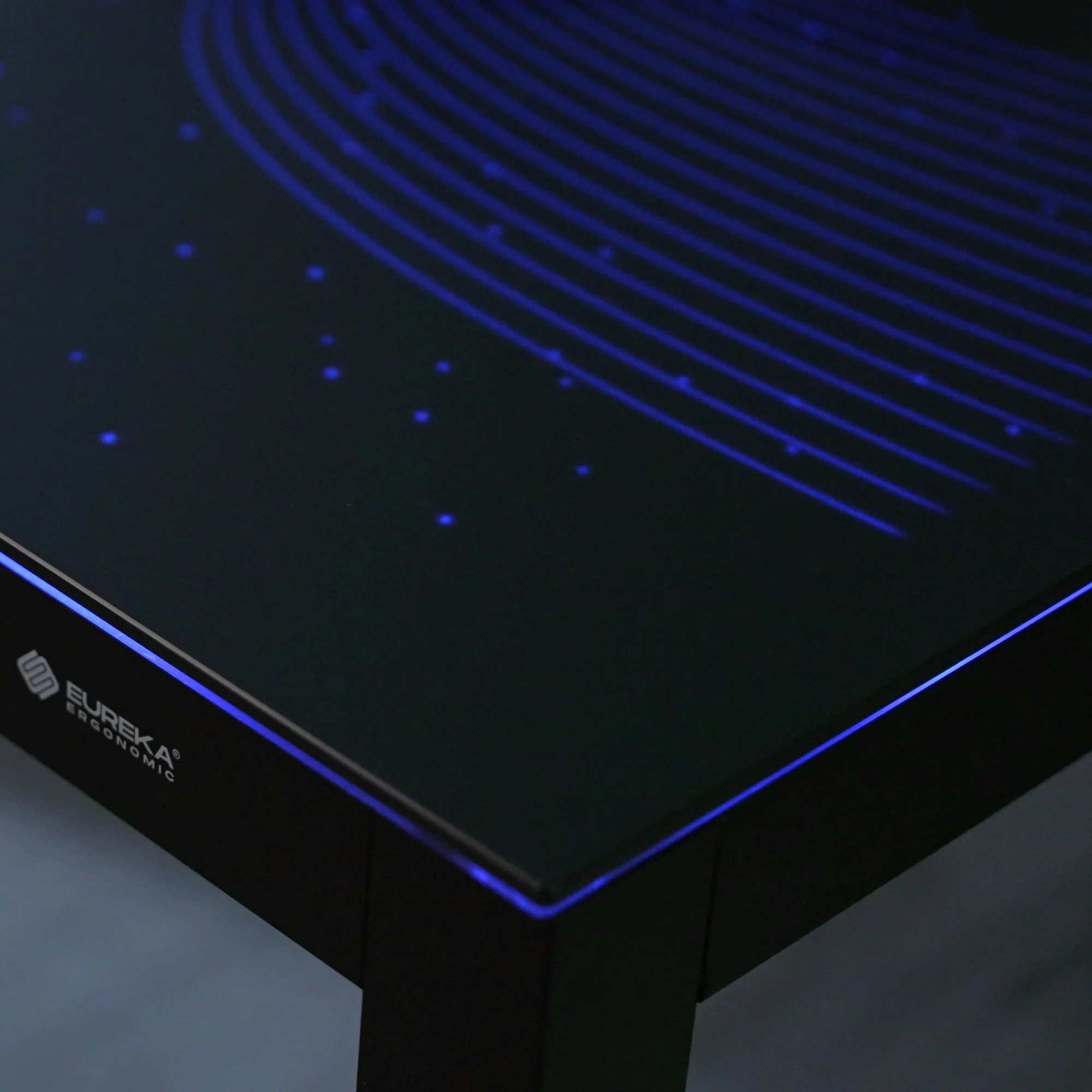 GTG - L60, L-Shaped Glass LED Gaming Desk (60"x40") - Image 19