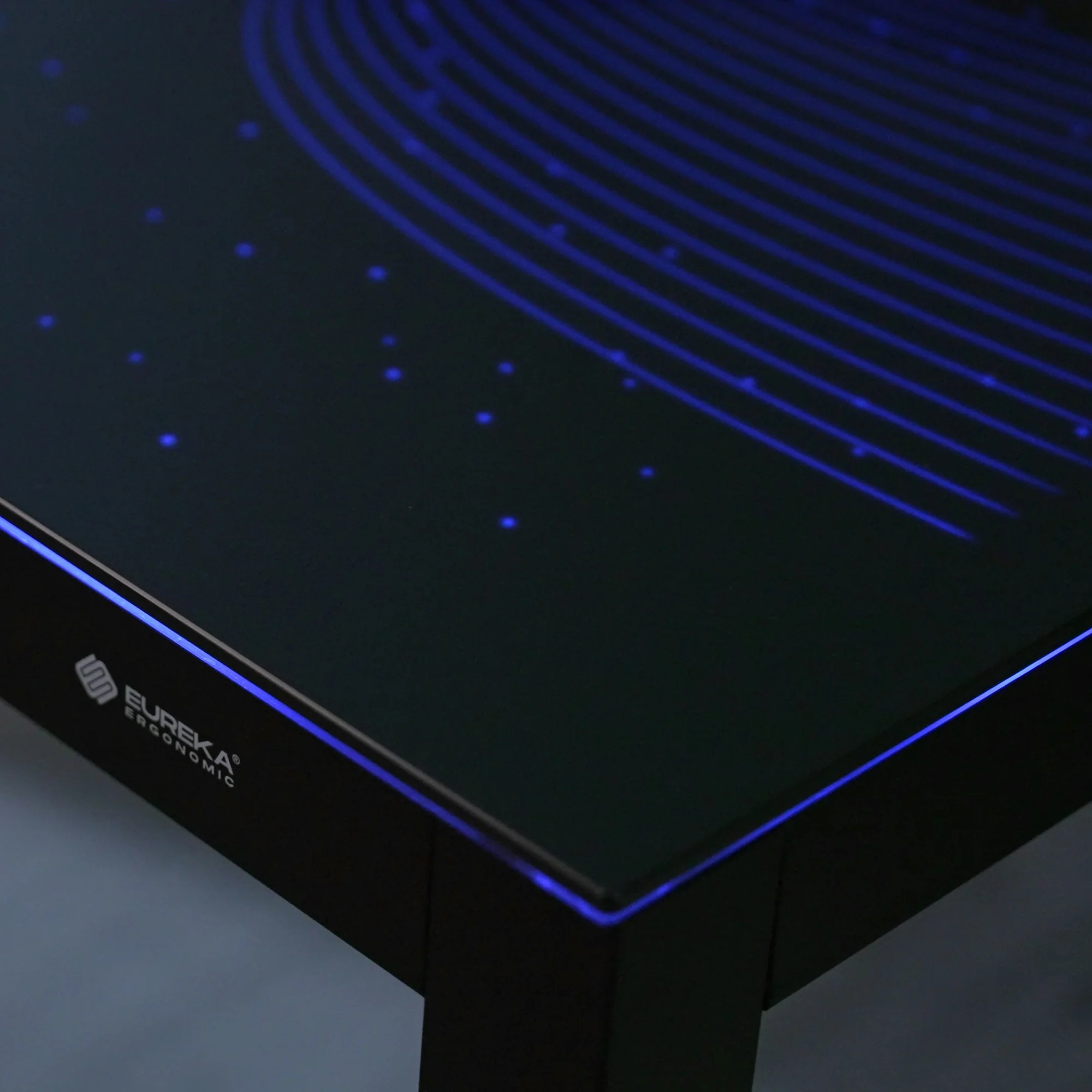 GTG - L60, L-Shaped Glass LED Gaming Desk (60"x40") - Image 26