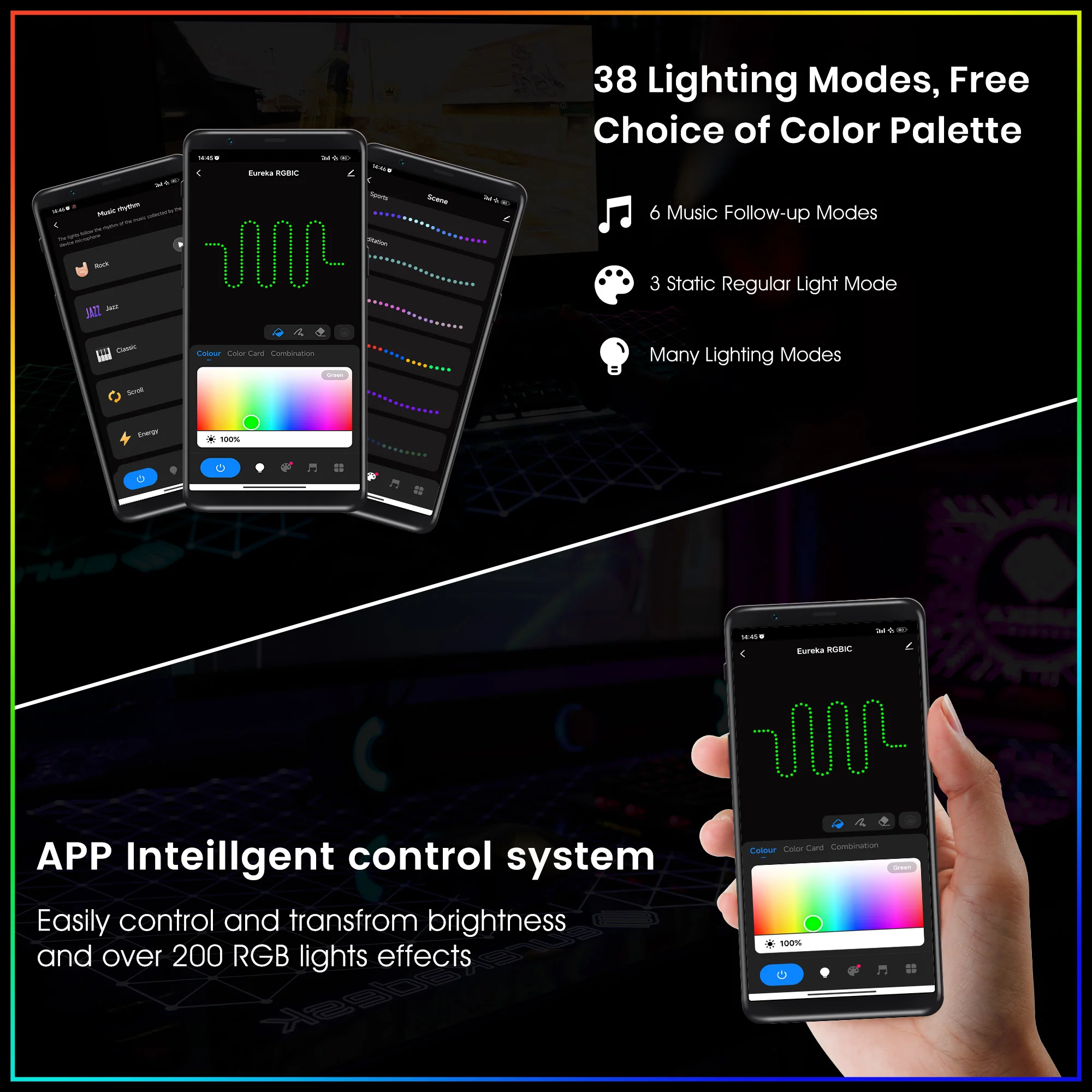 Height-Adjustable Illuminated Panel CPU Cart - Image 7