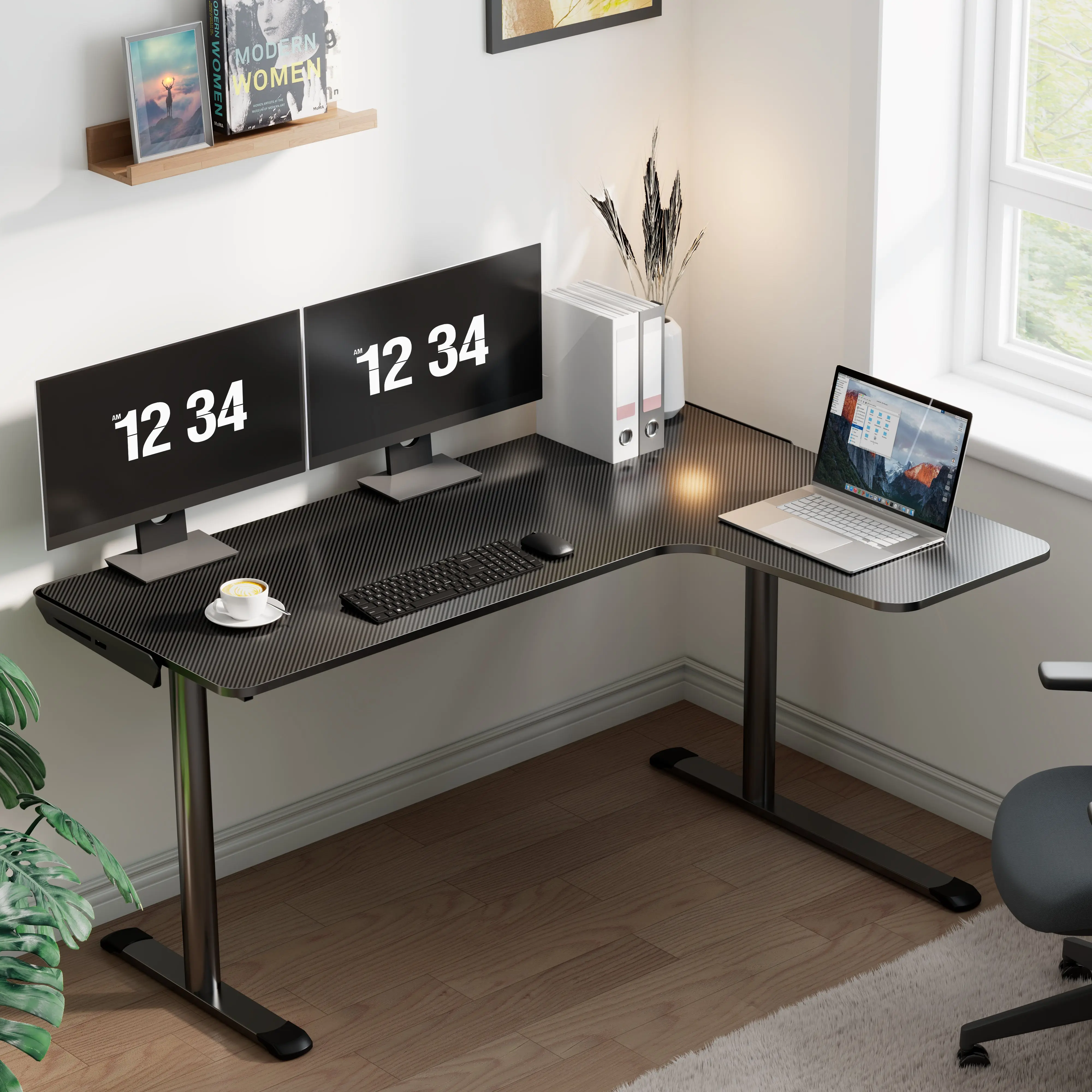 L Shaped Gaming Desk (60"x24") - Image 11